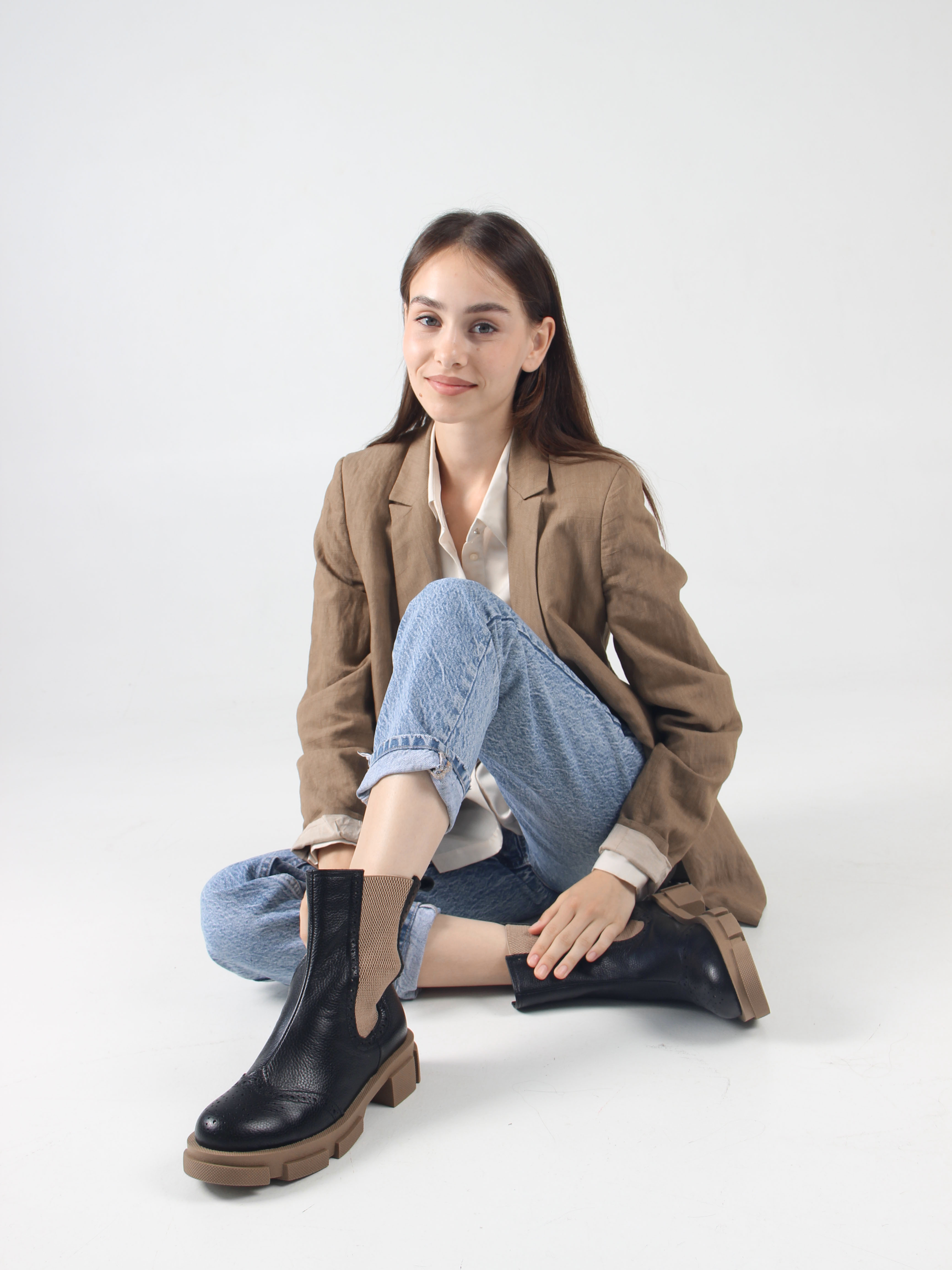 картинка Челси ED'ART 360.P.21074'nut. черный макс какао от интернет магазина