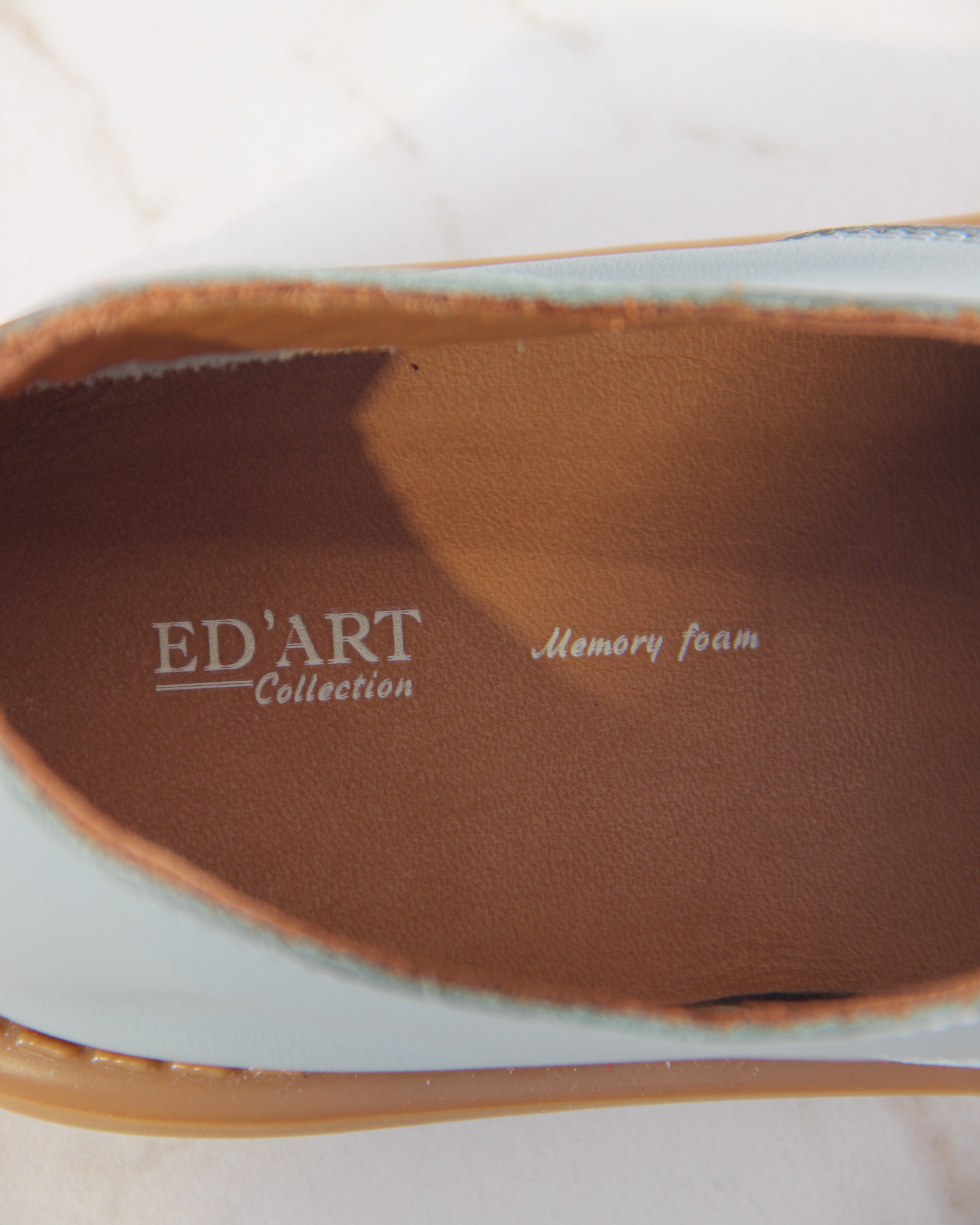 картинка Туфли ED'ART 181.ОКСЕ'br. Лион авокадо+коричневый от интернет магазина