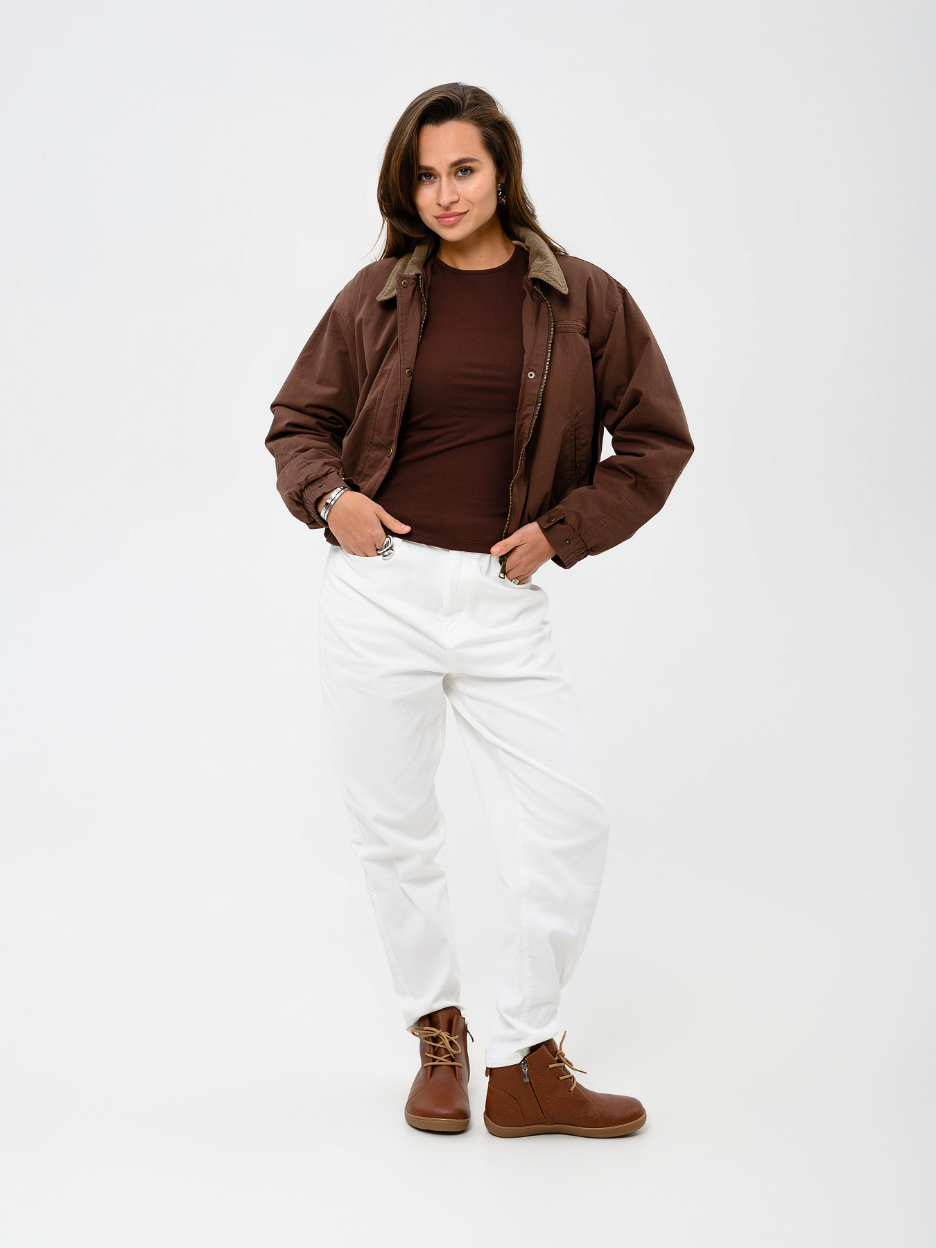 картинка Босоногие ботинки  ED'ART 352.NATA'br.Коньяк от интернет магазина