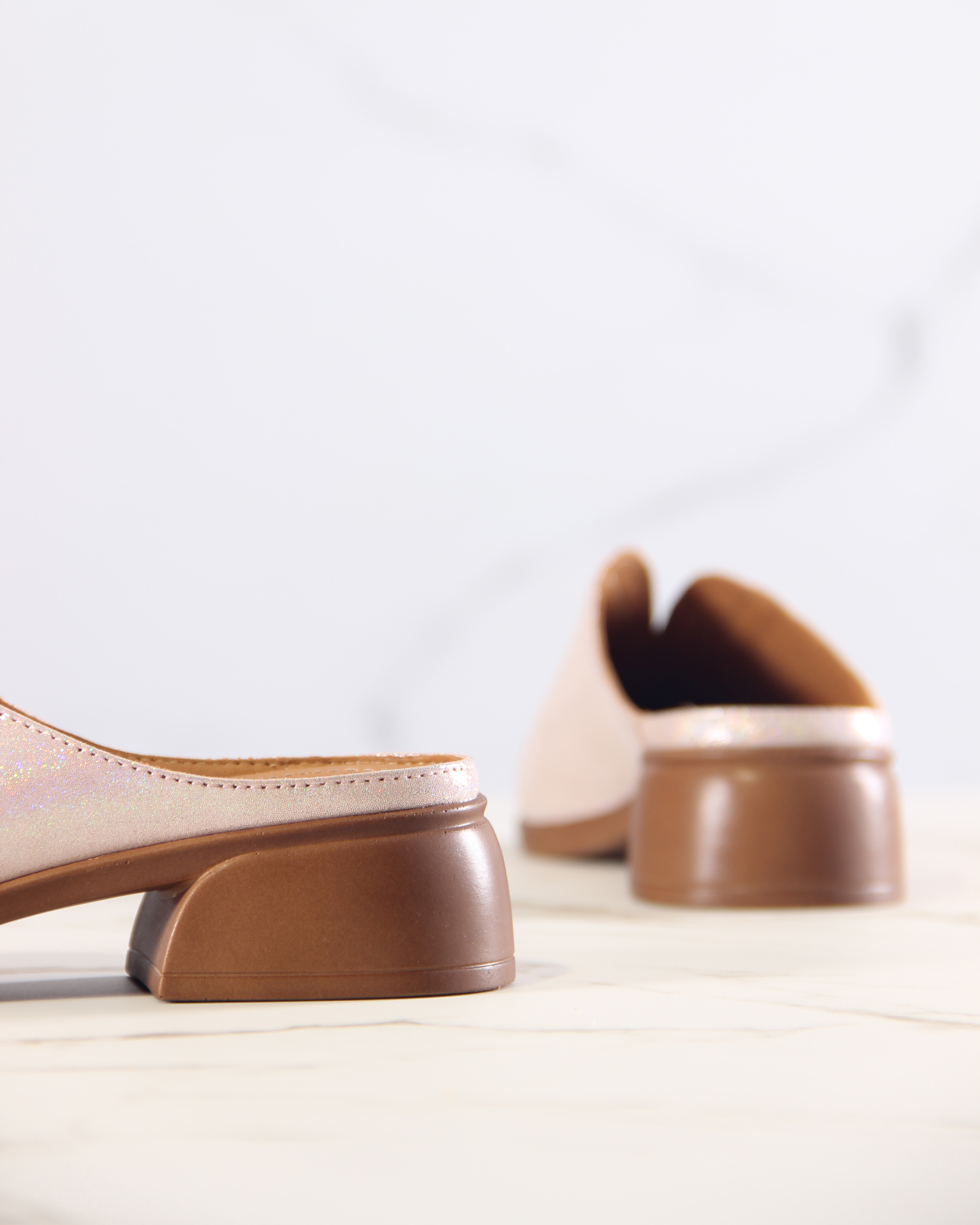 картинка Сабо ED'ART 3200.25294'br. Розовый ибица+коричневый от интернет магазина