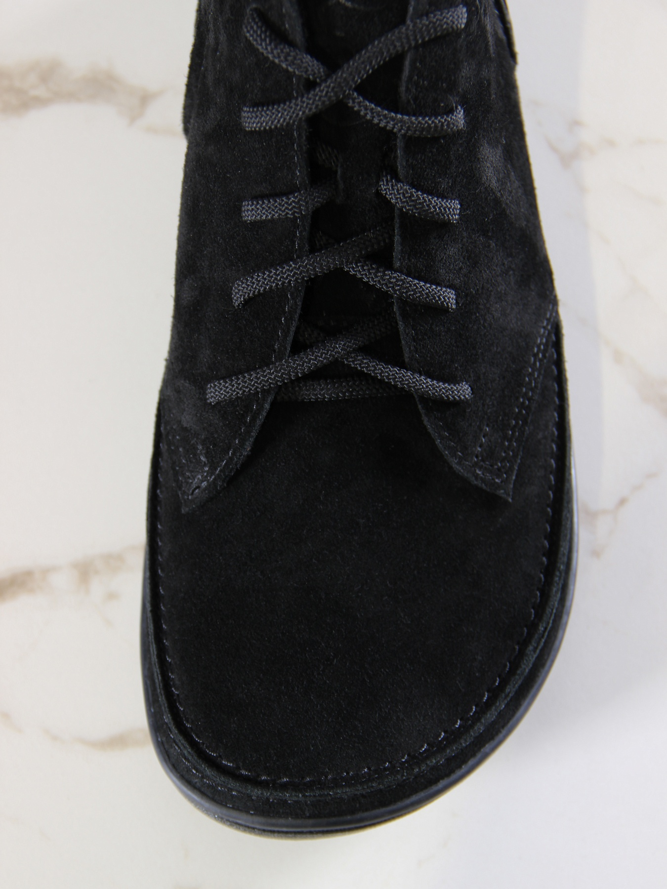 картинка Босоногие ботинки  ED'ART 210.NATA'bl.Черная замша от интернет магазина