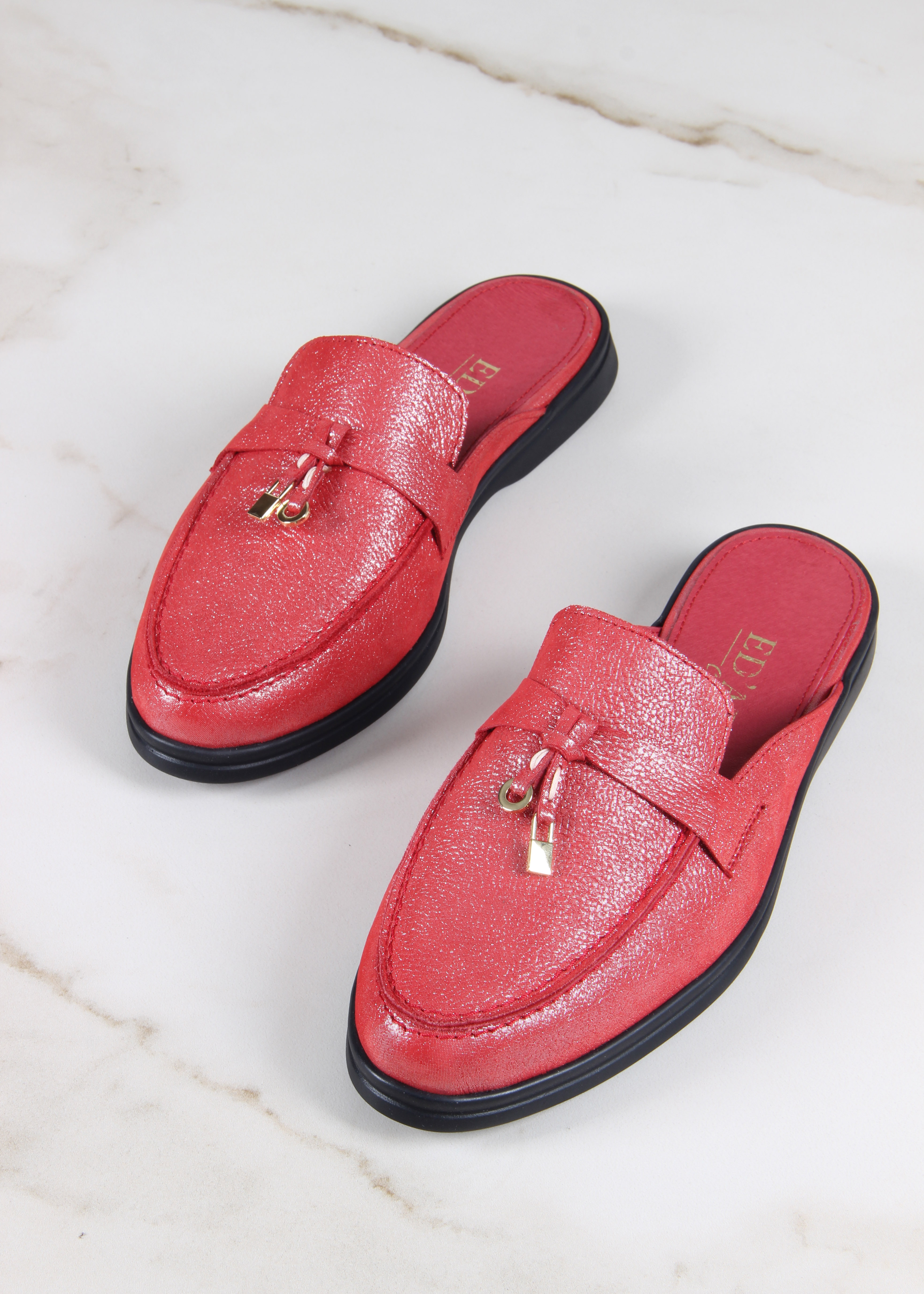 картинка Мюли ED'ART 1070.2614'bl. красный астана от интернет магазина