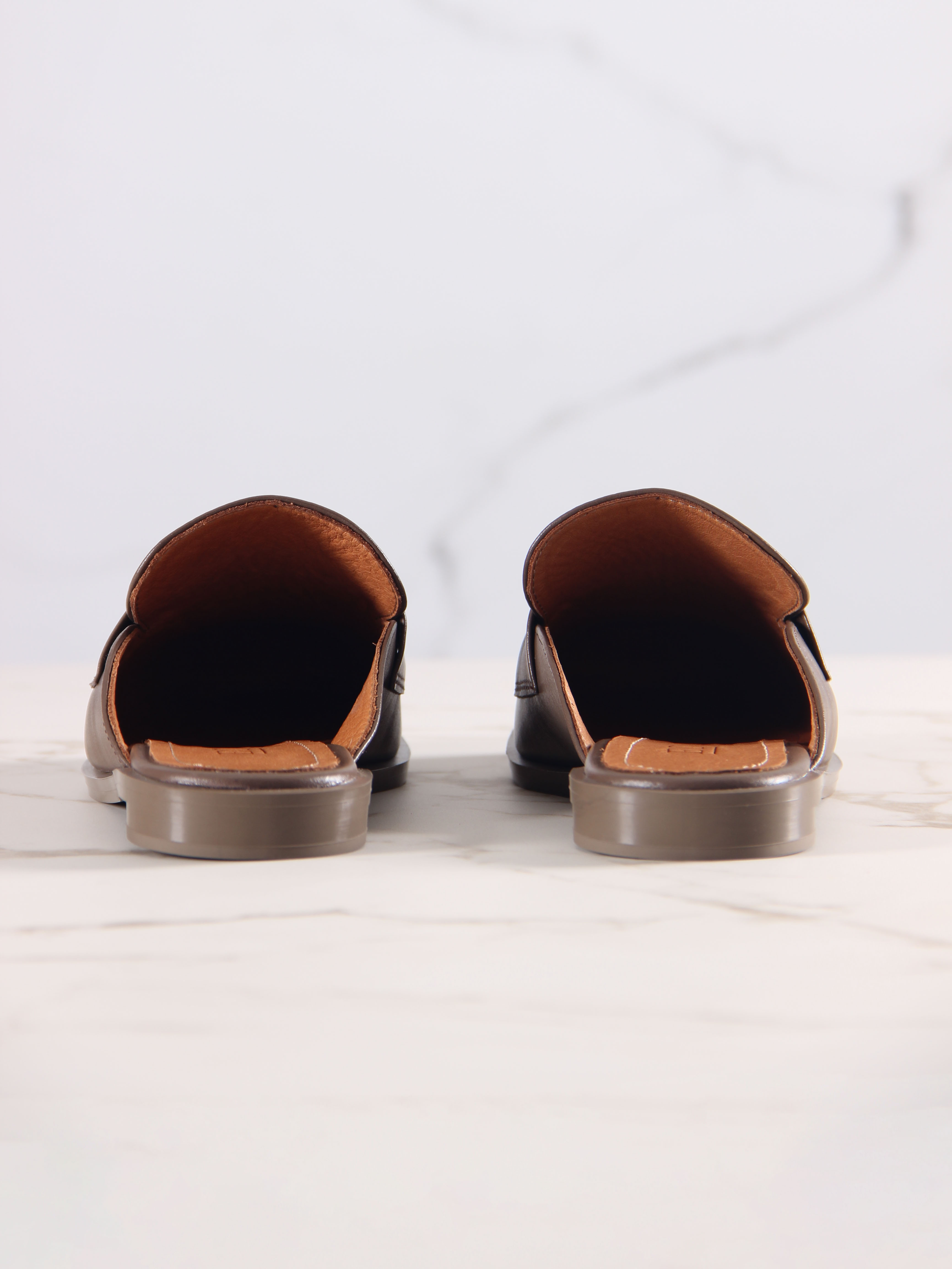 картинка Мюли ED'ART 1072.подиум205'br. Коричневый от интернет магазина