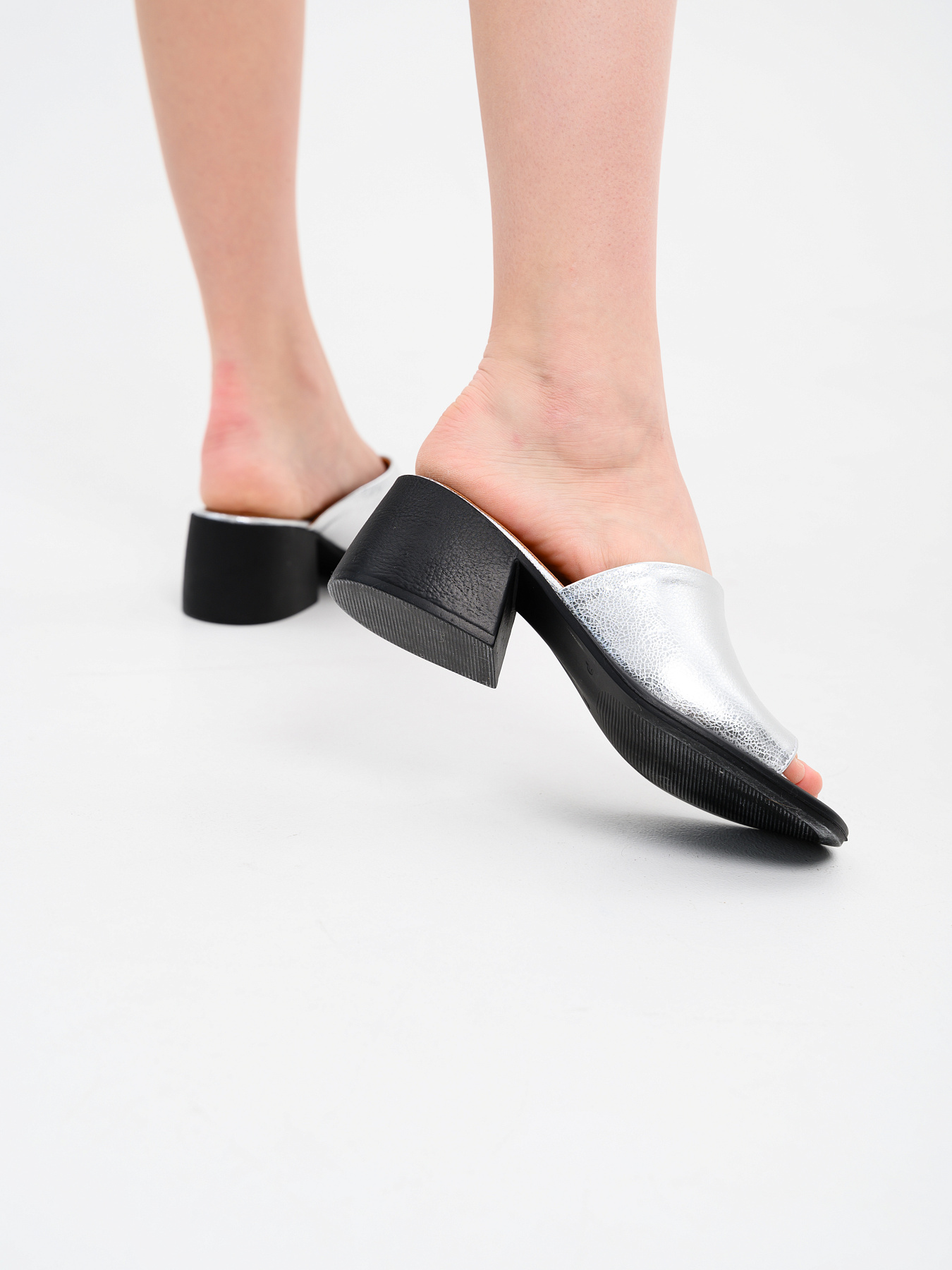 картинка Босоножки ED'ART 4012.23663'bl. серебро от интернет магазина