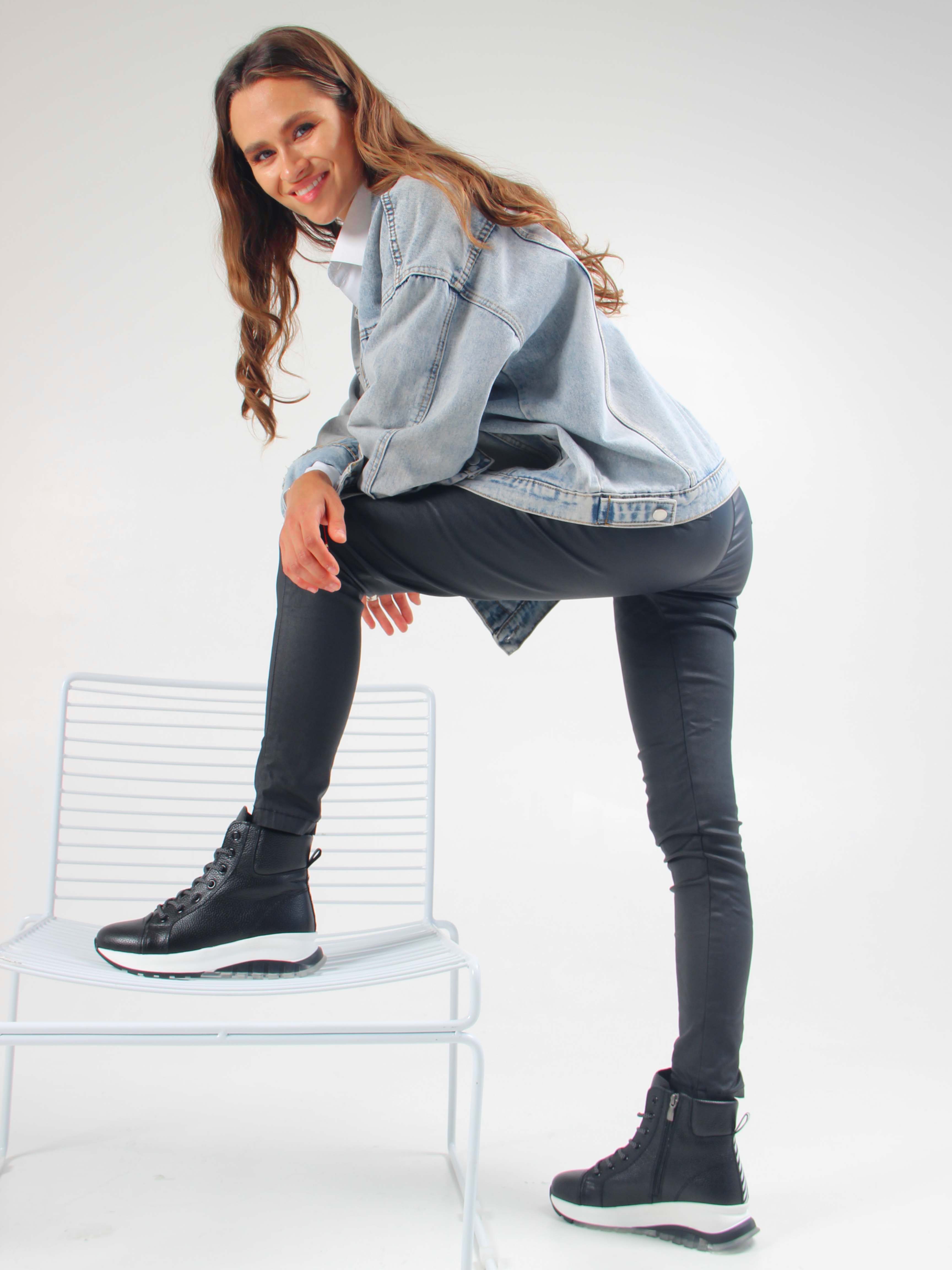 картинка Ботинки ED'ART 311.AVATAR'bl. Черный макс от интернет магазина