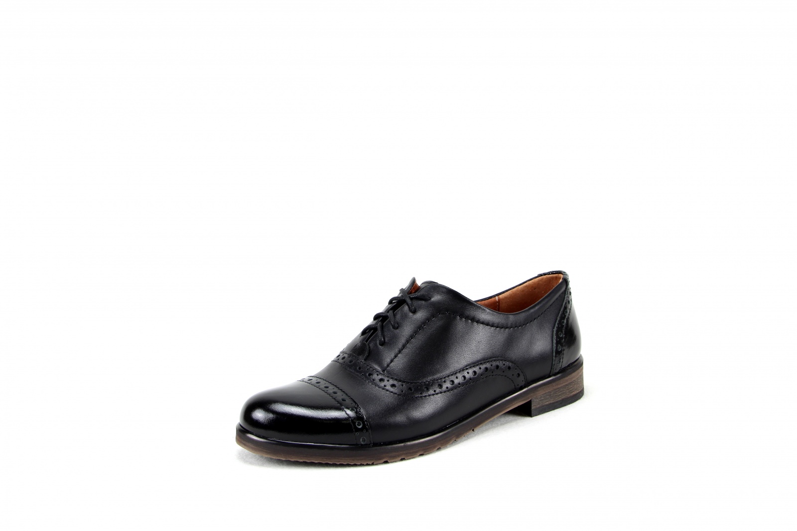 картинка Туфли полуботинки ED'ART 101.berta.black+lacq от интернет магазина