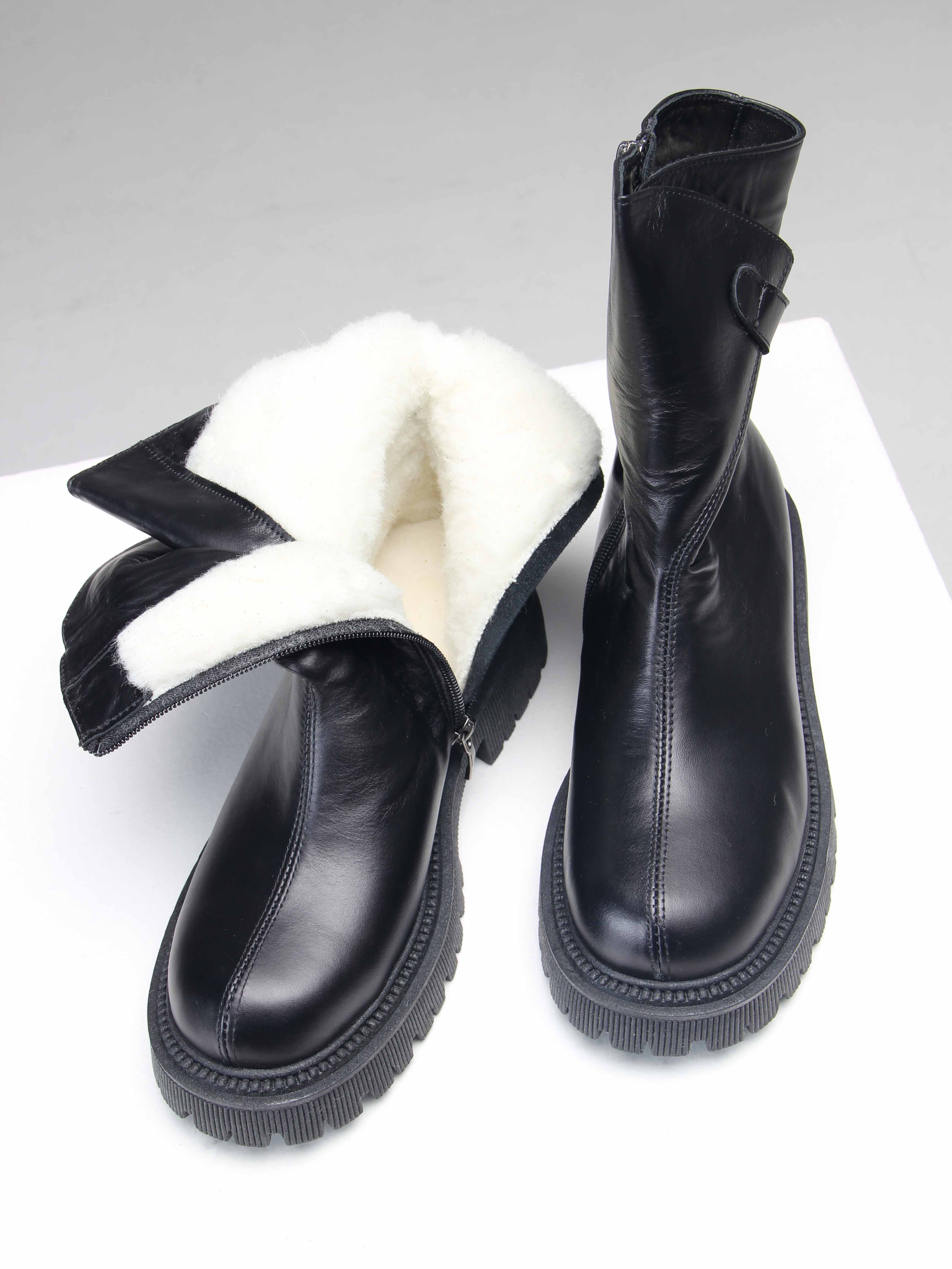 картинка Полусапоги ED'ART 231.taskana'bl.Black от интернет магазина