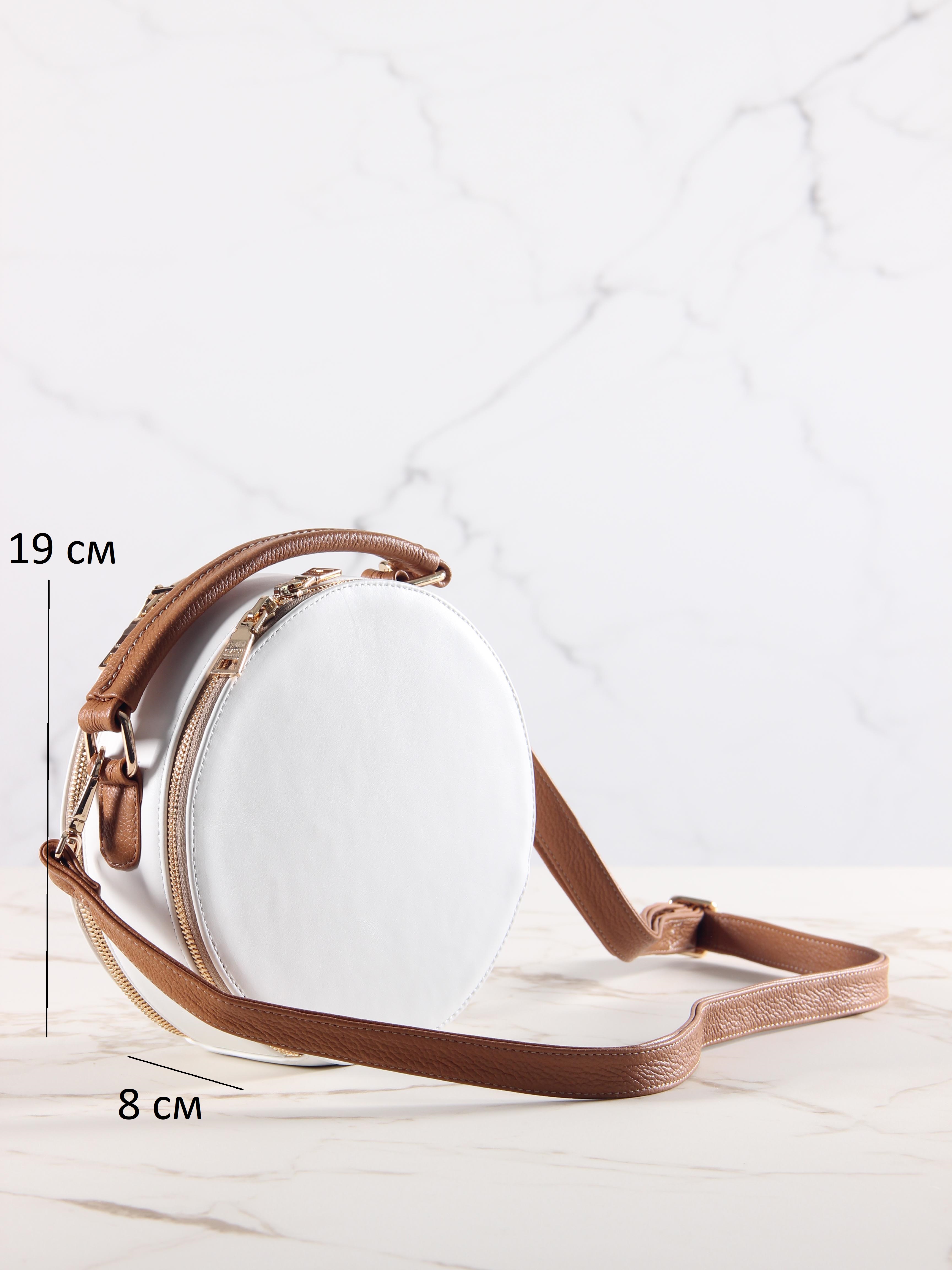 картинка Сумка-клатч ED'ART s07.белый мустард от интернет магазина