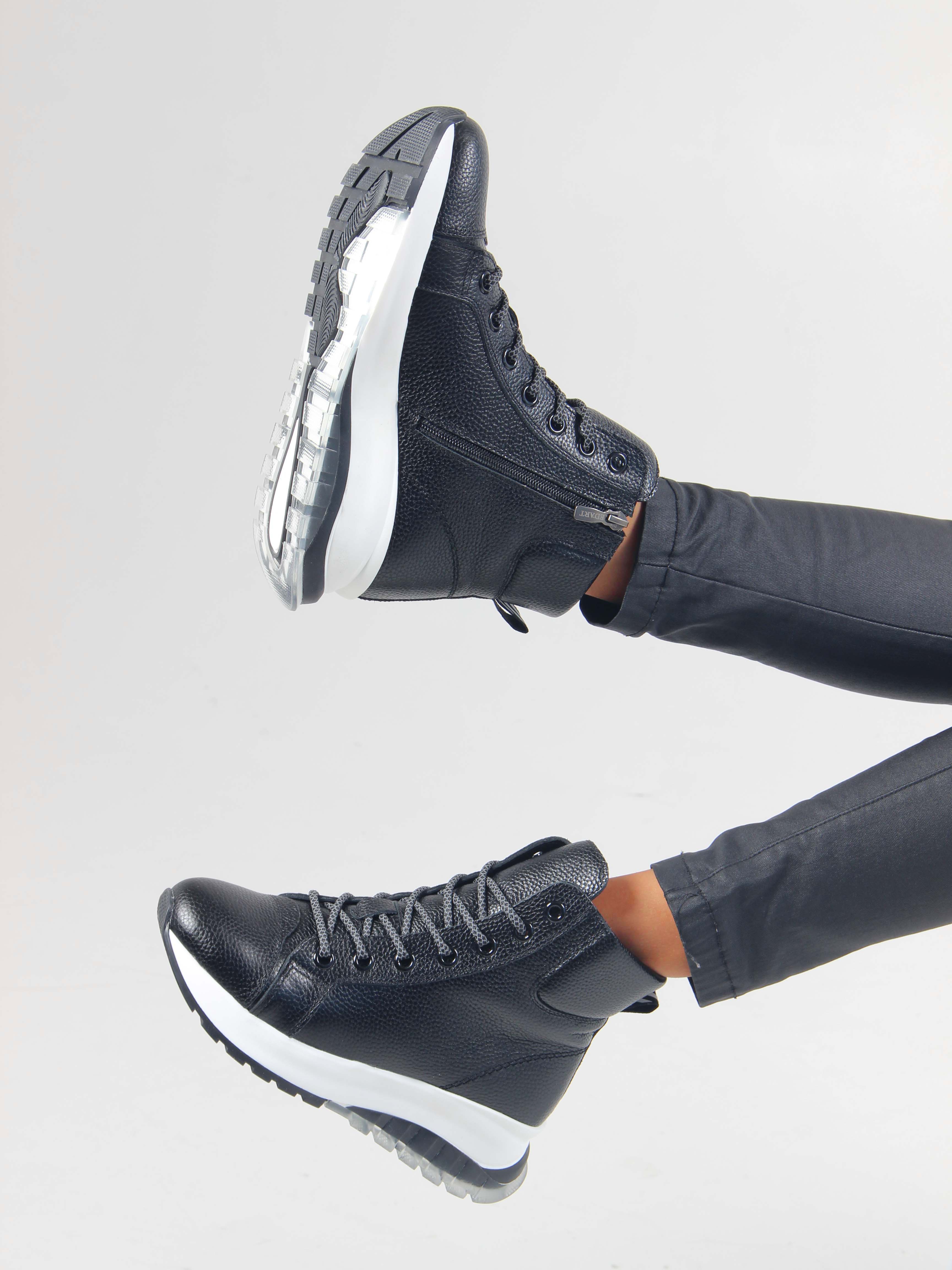 картинка Ботинки ED'ART 311.AVATAR'bl. Черный макс от интернет магазина