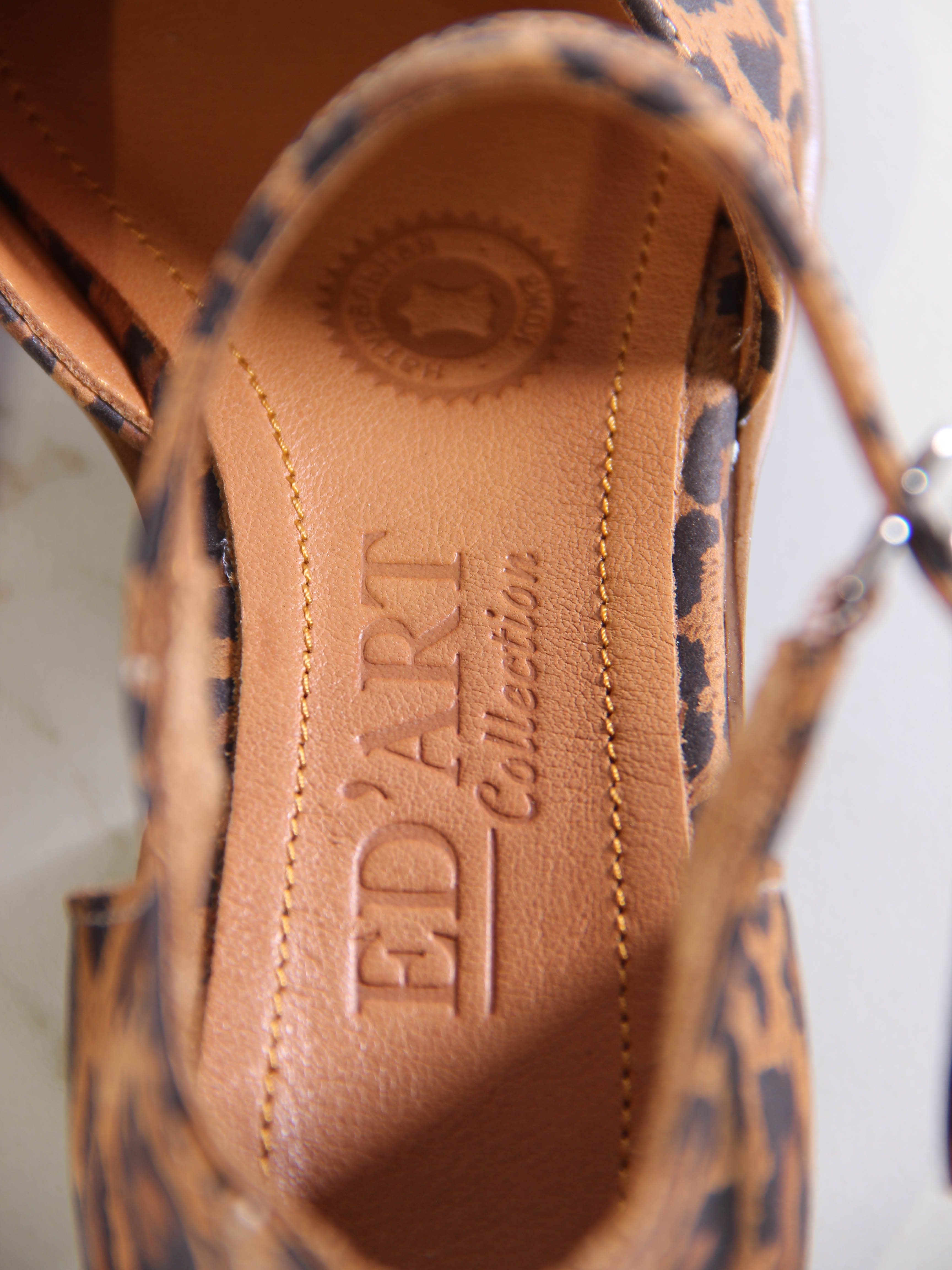 картинка Босоножки ED'ART 5032.23663'be.Коричневый леопард от интернет магазина