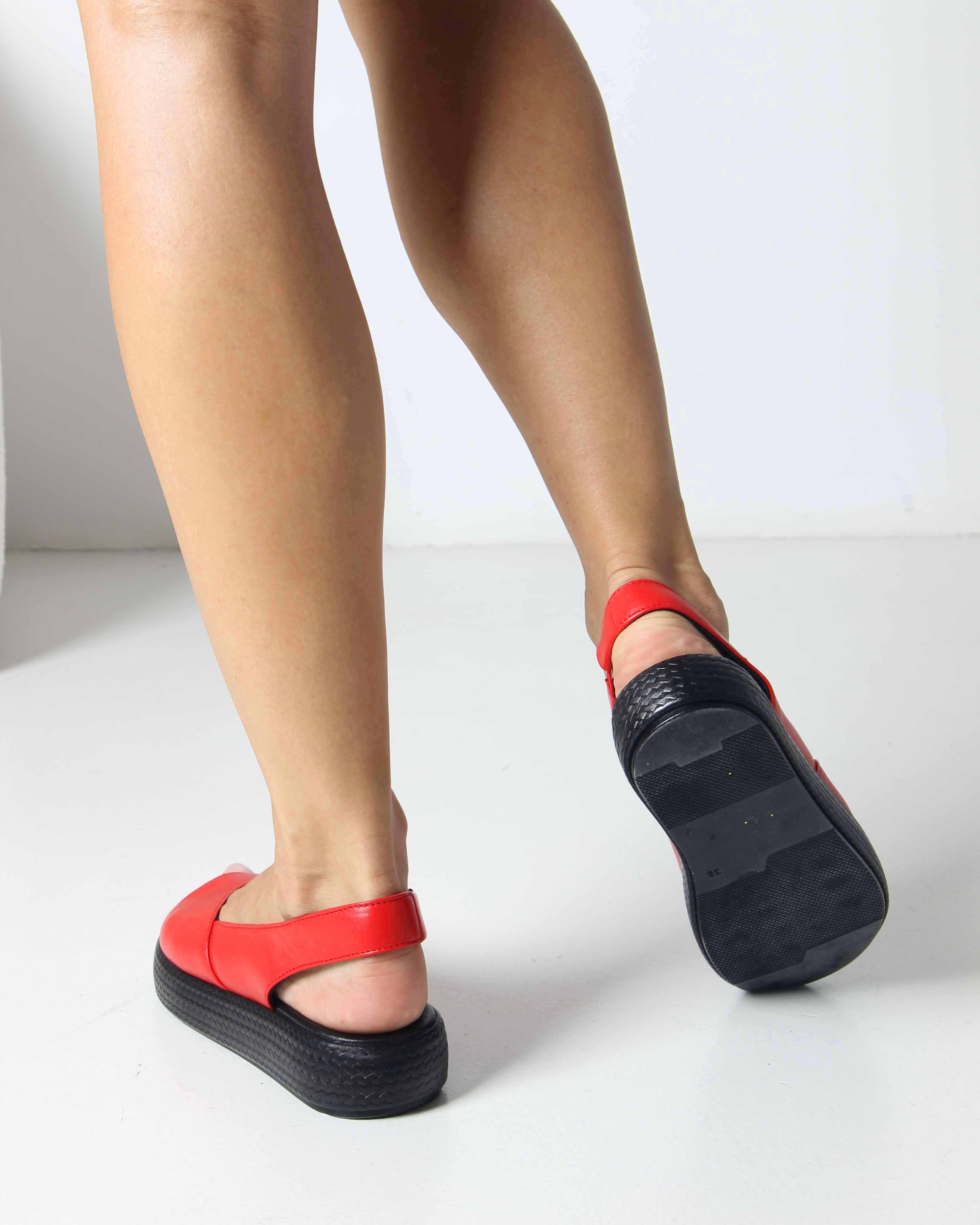 картинка Босоножки ED'ART 1042.2530'bl. Красный от интернет магазина