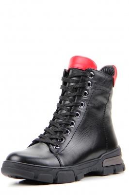 Ботинки ED'ART 227.V.astra15'bl.black+red