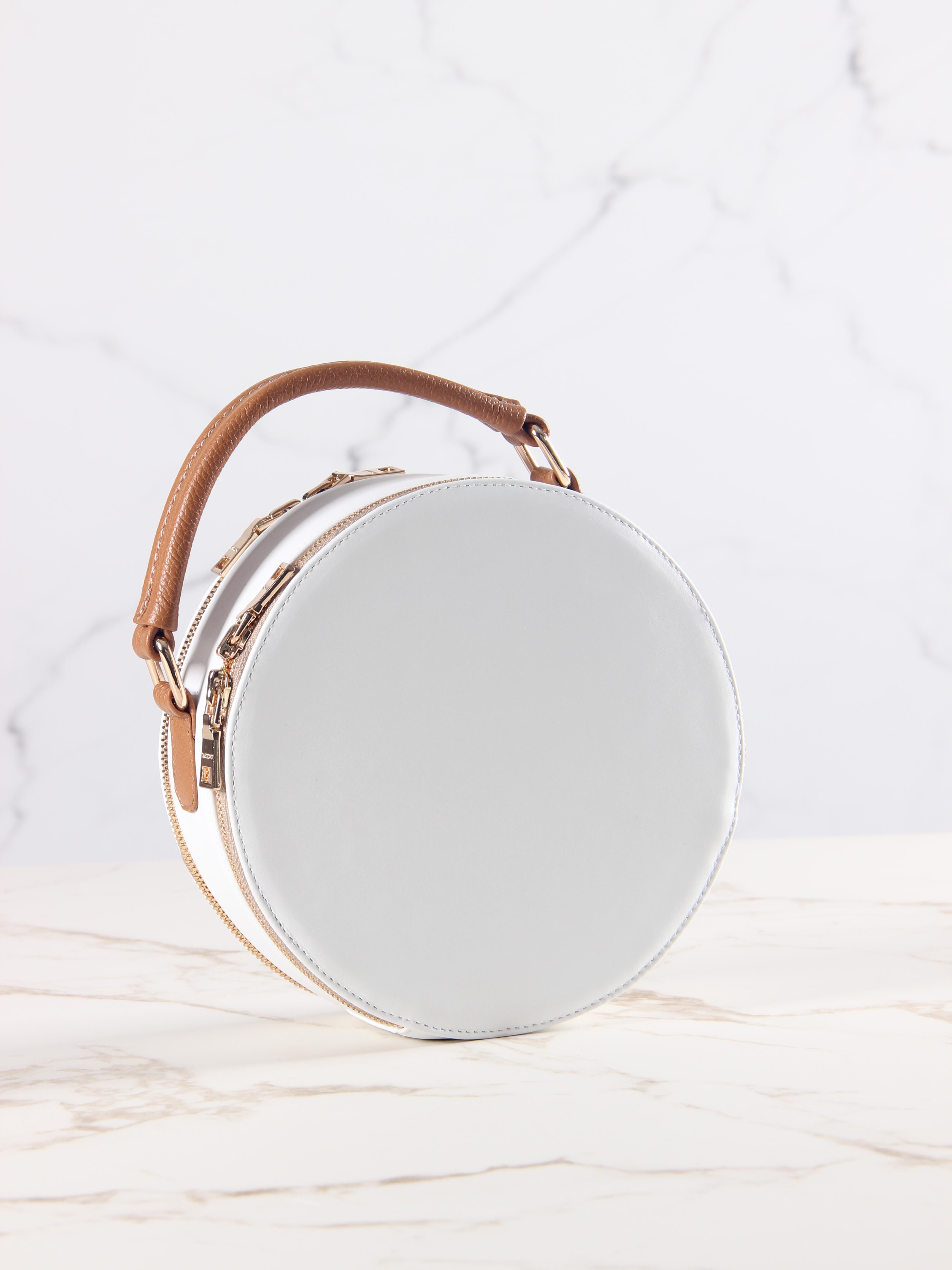 картинка Сумка-клатч ED'ART s07.белый мустард от интернет магазина