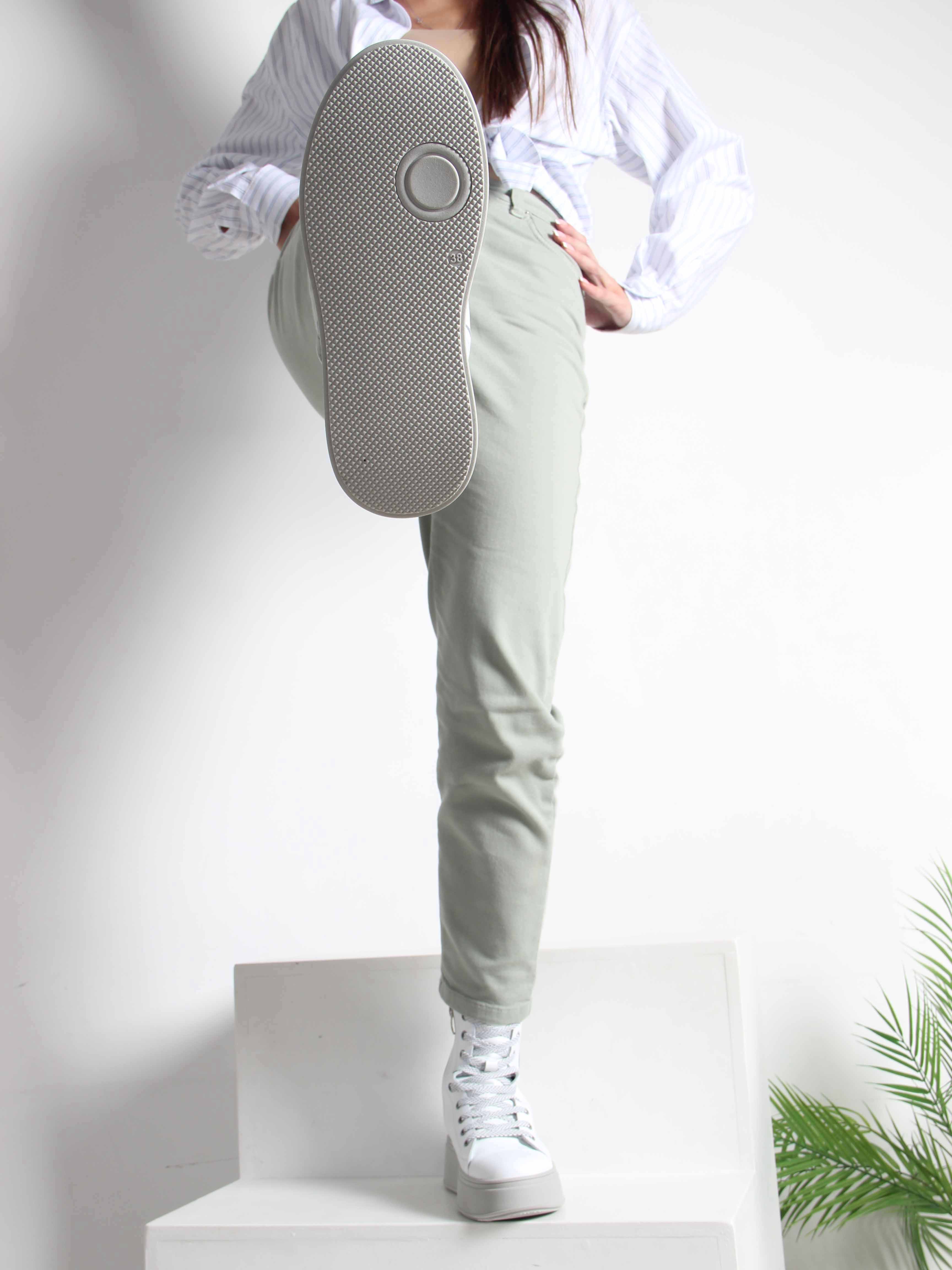 картинка Ботинки ED'ART 215.ALTA'gr. Белый серый от интернет магазина