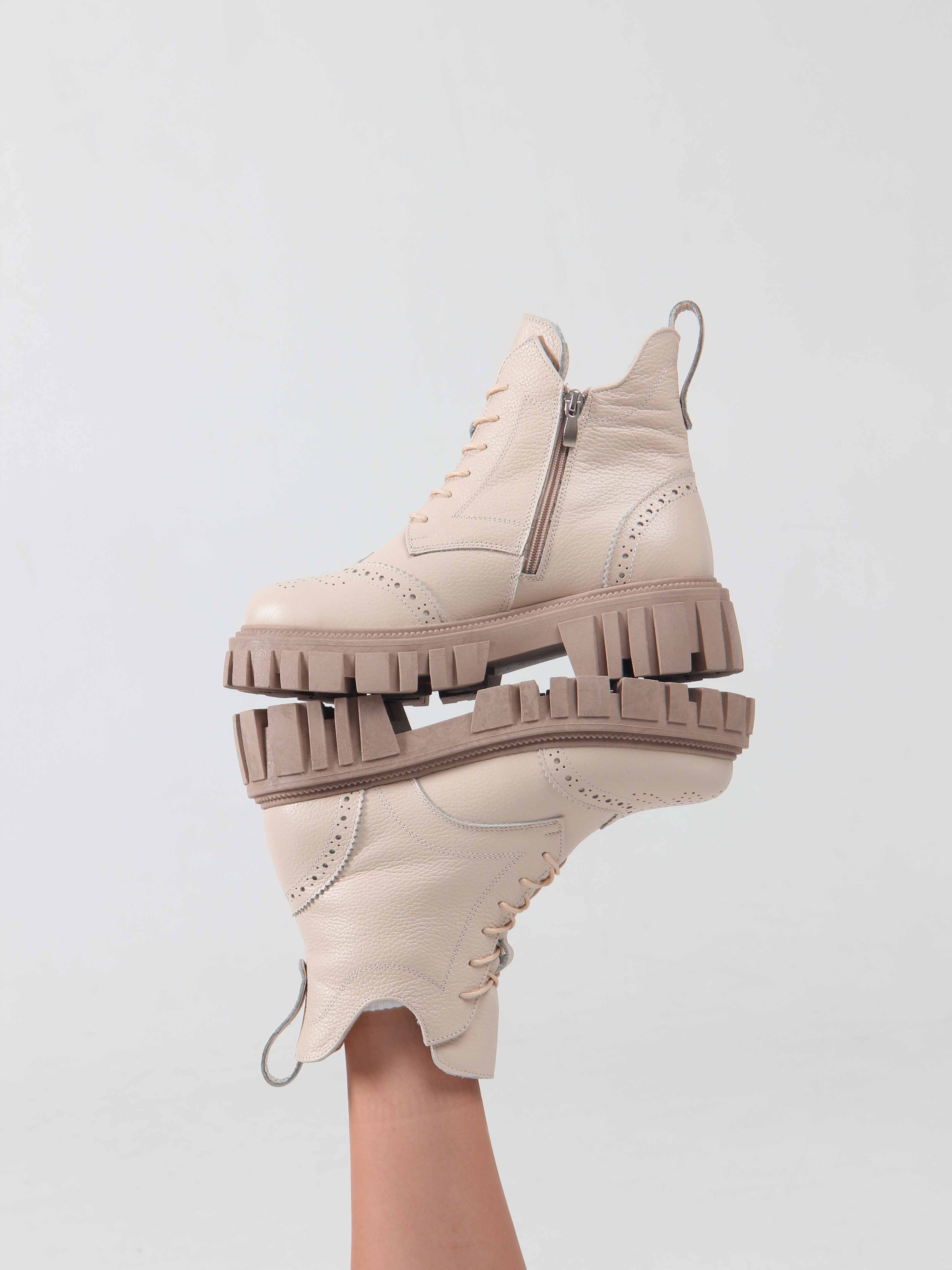 картинка Ботинки ED'ART 338.21153'be.Бежевый макс от интернет магазина