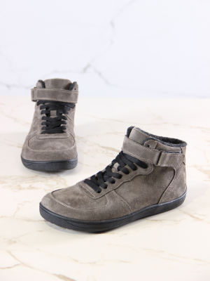 Босоногие кеды ED'ART 211.NATA'bl.Серый замок замша