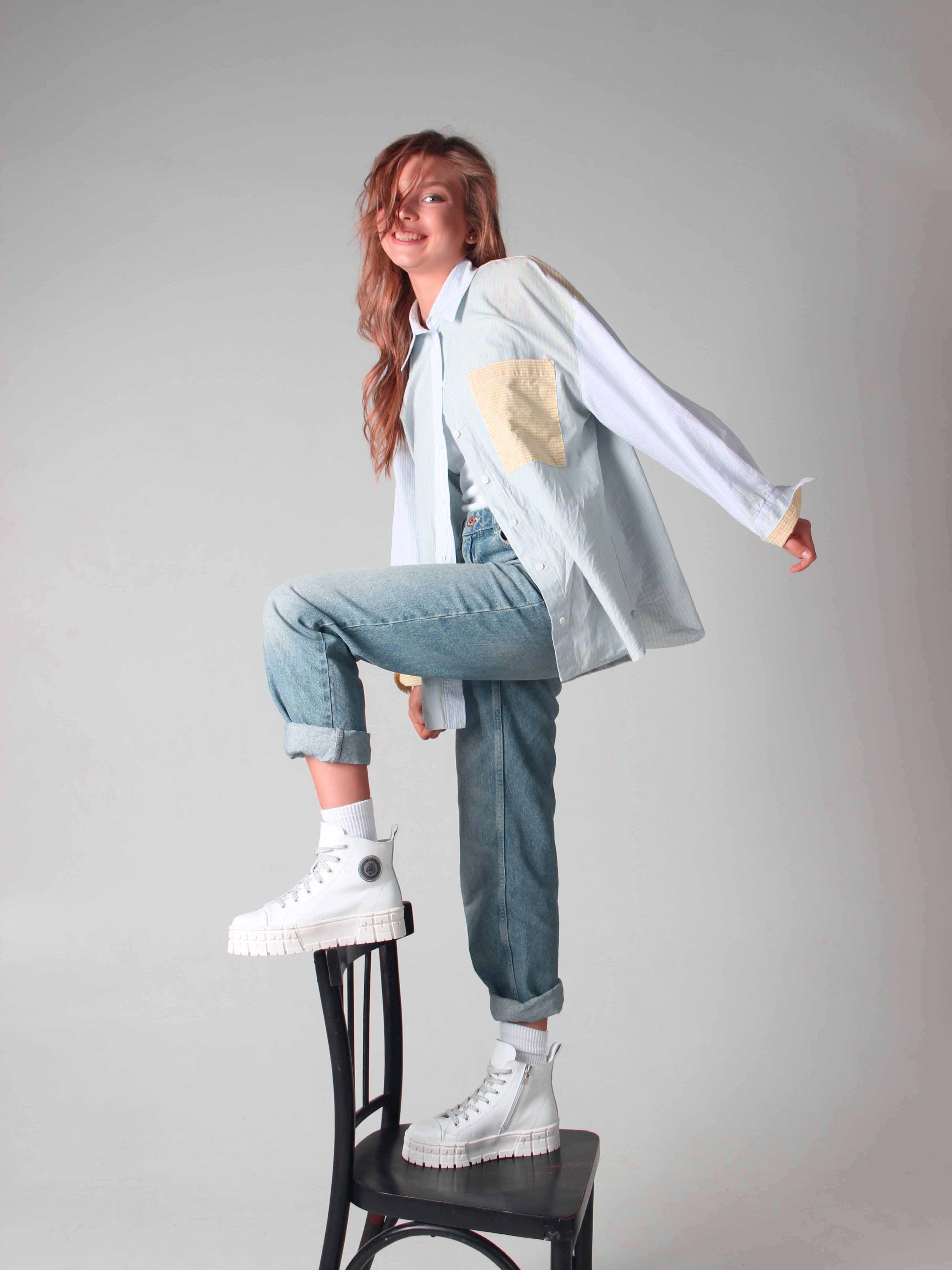 картинка Ботинки ED'ART 213.212131'w. Белый от интернет магазина