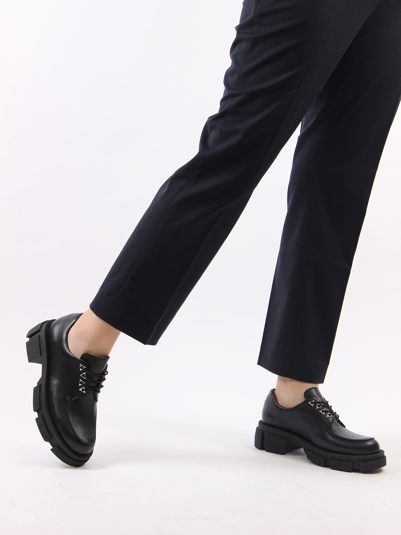 картинка Туфли полуботинки ED'ART 202.21074'bl. black R от интернет магазина