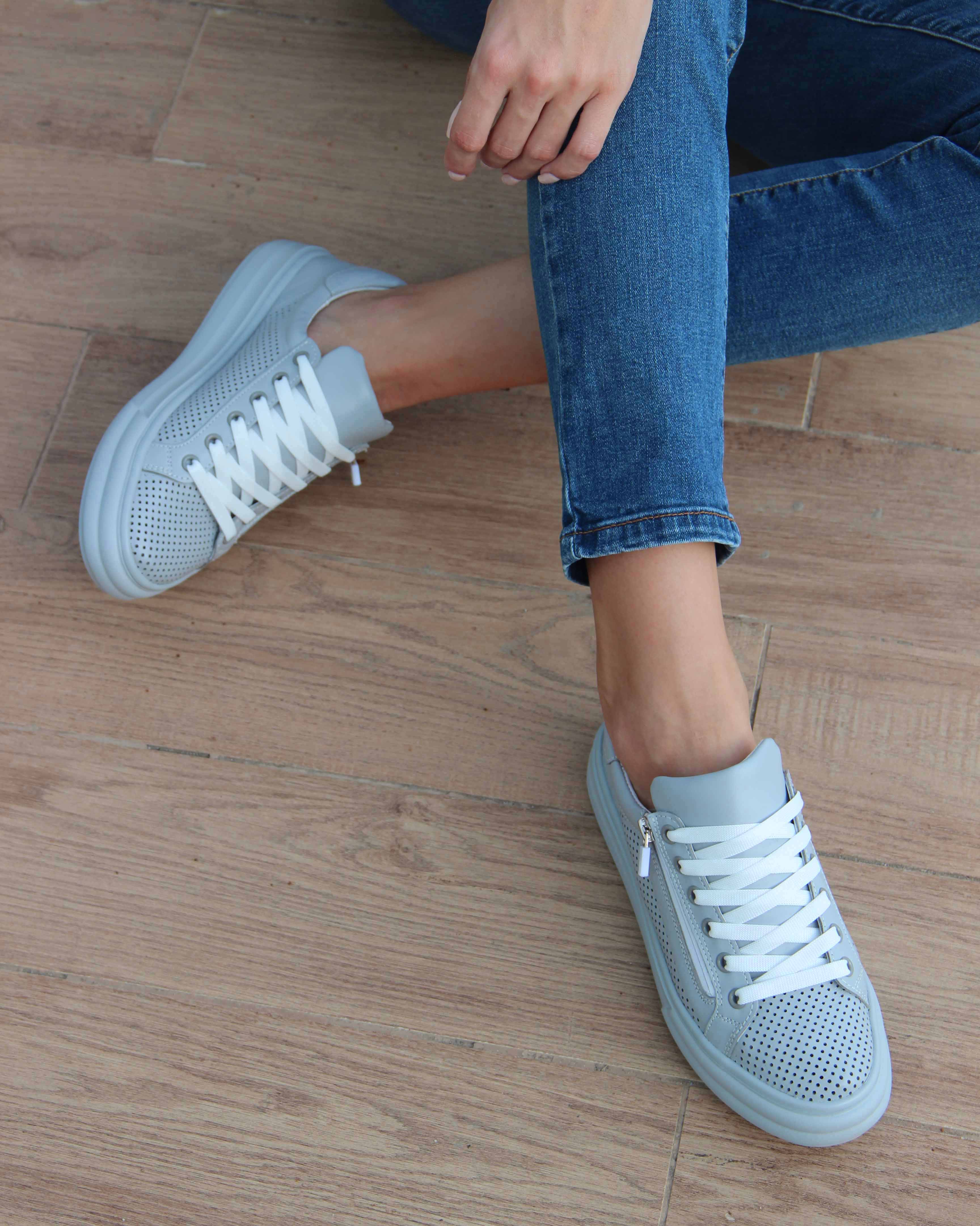 картинка Кеды ED'ART 166.P.Lusi22'gr. Серый от интернет магазина