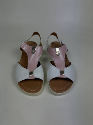 Босоножки ED'ART 2001.115'w.white-pink уценка