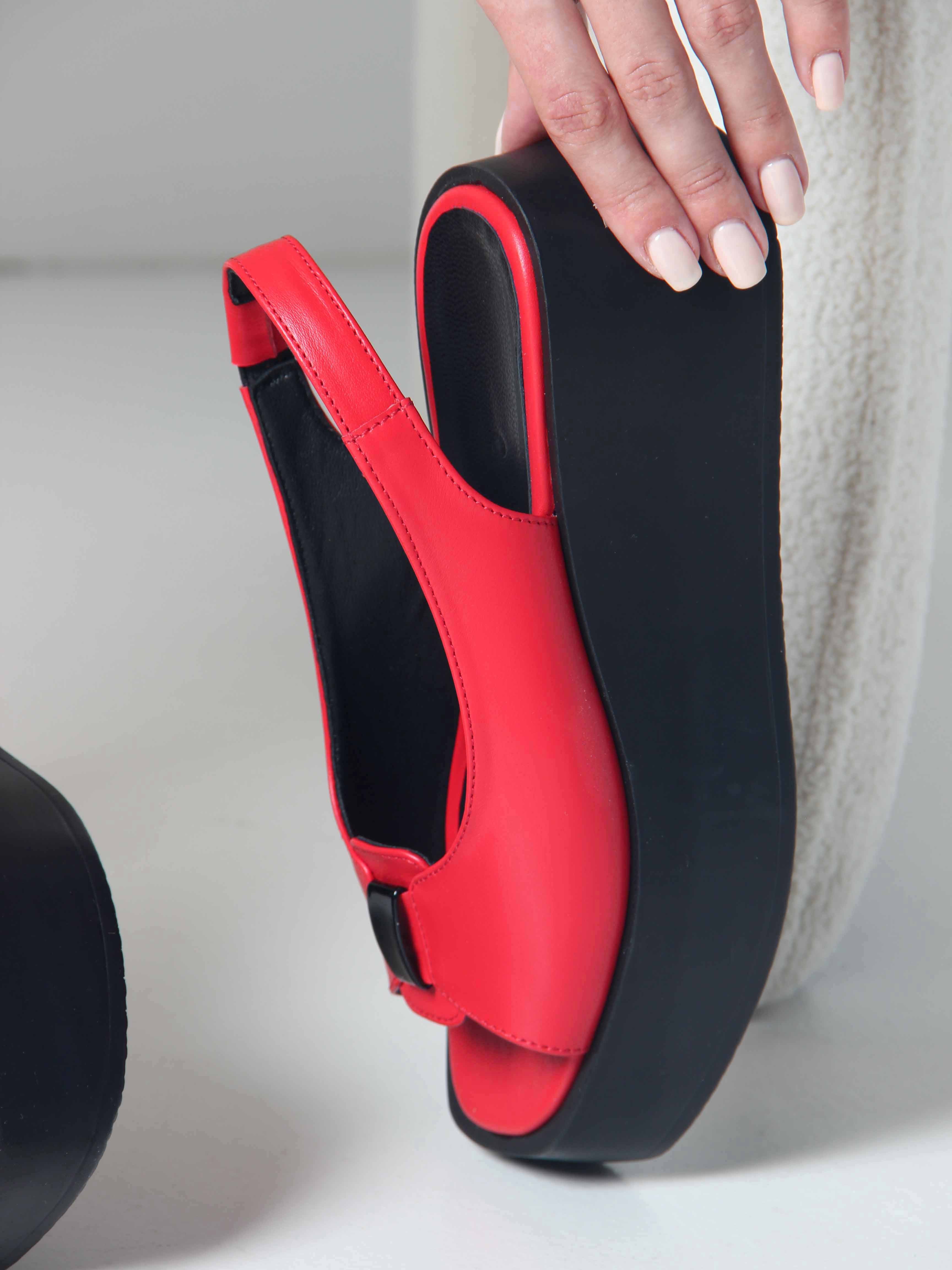 картинка Босоножки ED'ART 3020.22776'bl. Красный от интернет магазина