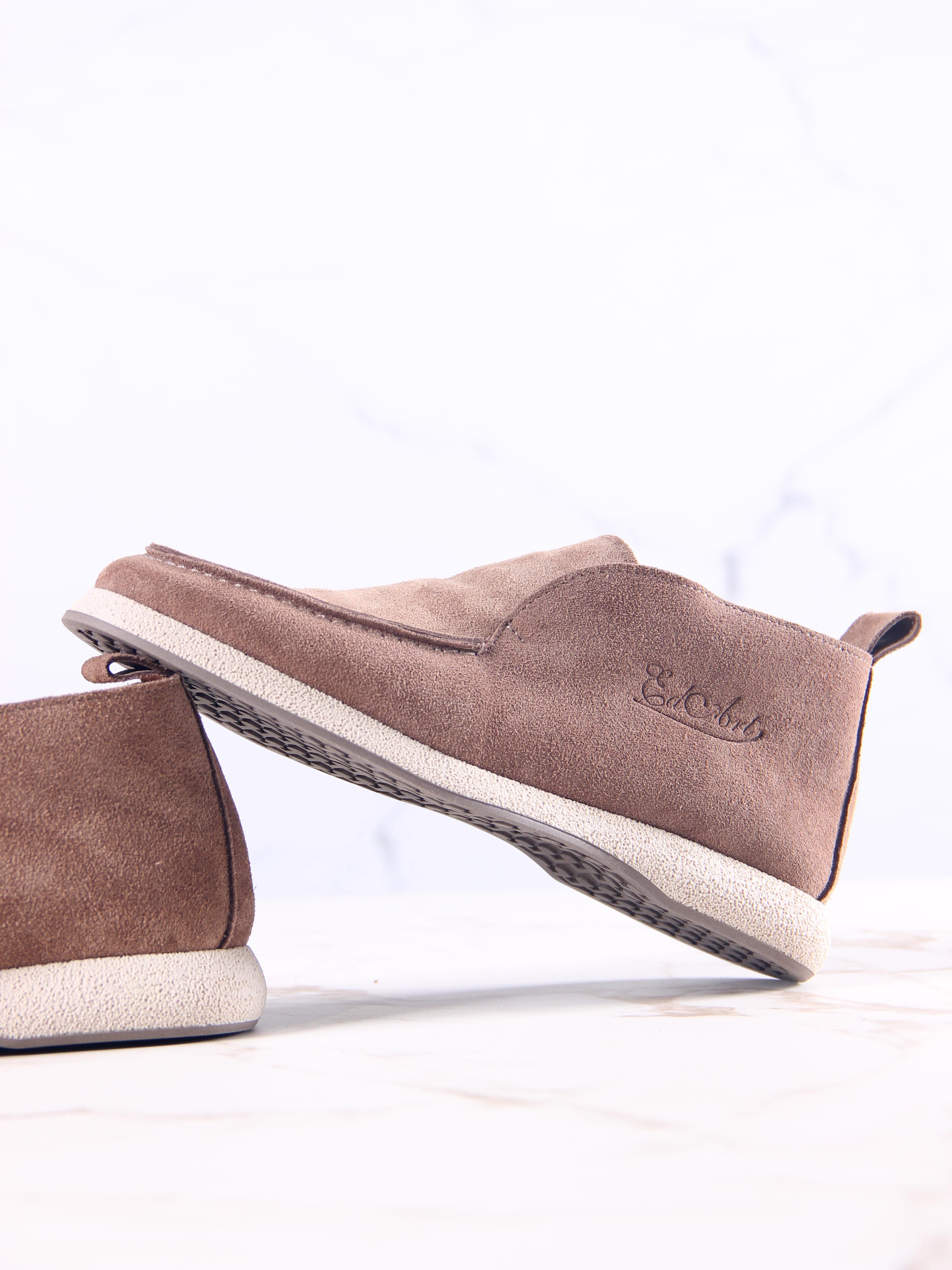 картинка Полуботинки ED'ART 207.1607'be. коричневый капучино замша от интернет магазина