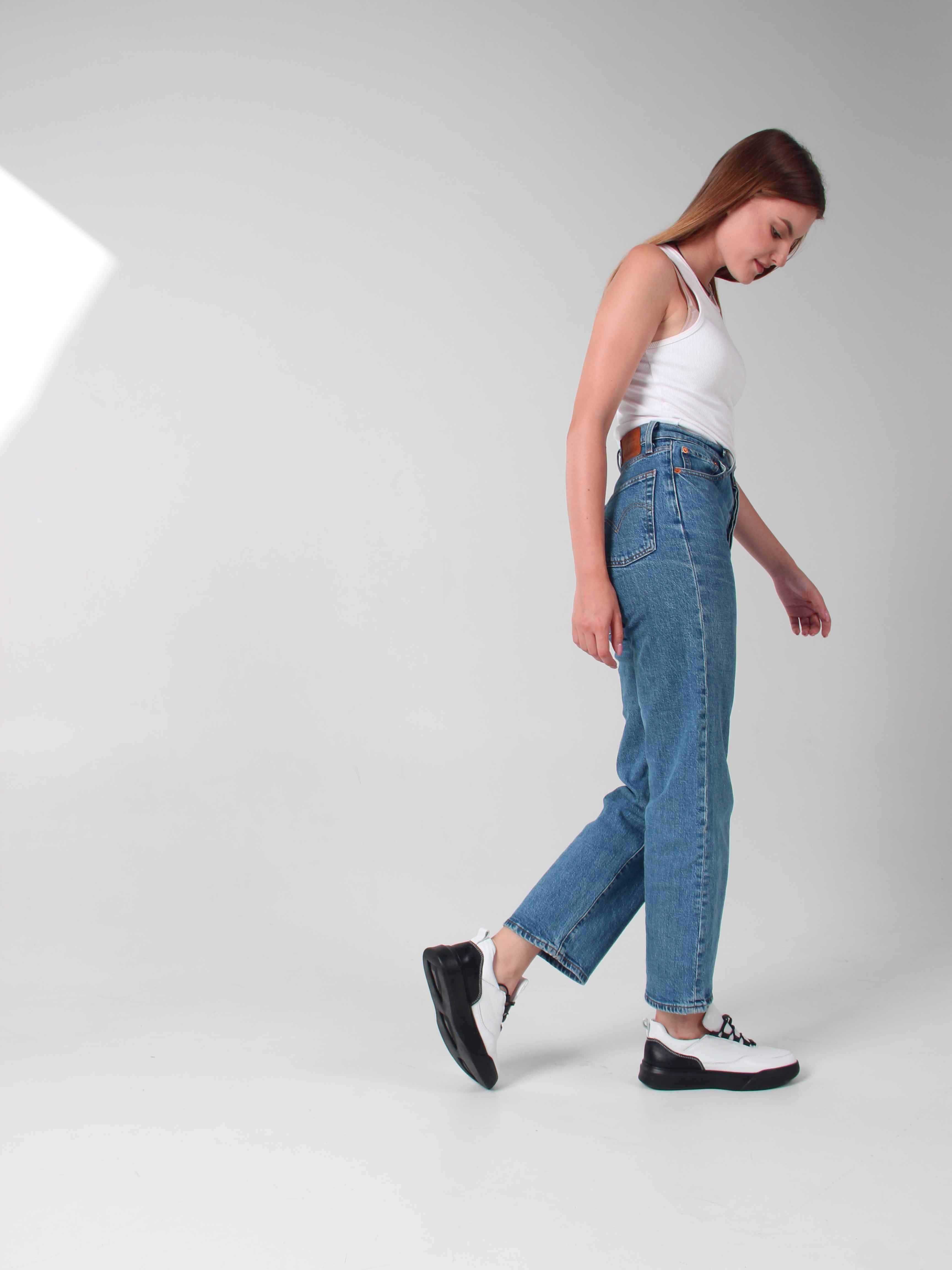 картинка Кроссовки ED'ART 155.2104'bl. Белый черный от интернет магазина