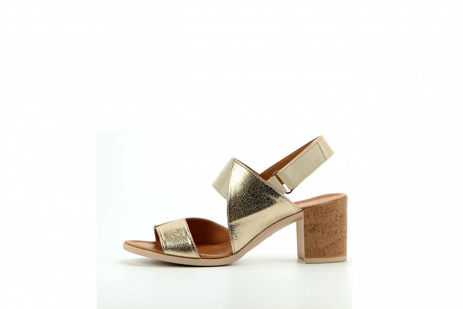 картинка Босоножки ED'ART 6003.624'be.gold/beige от интернет магазина