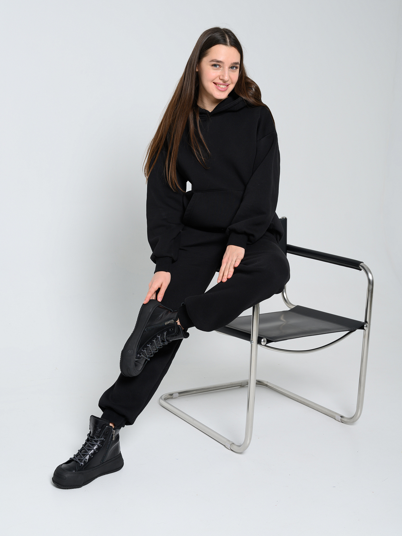 картинка Ботинки ED'ART 217.PODYUM151'bl. черный от интернет магазина