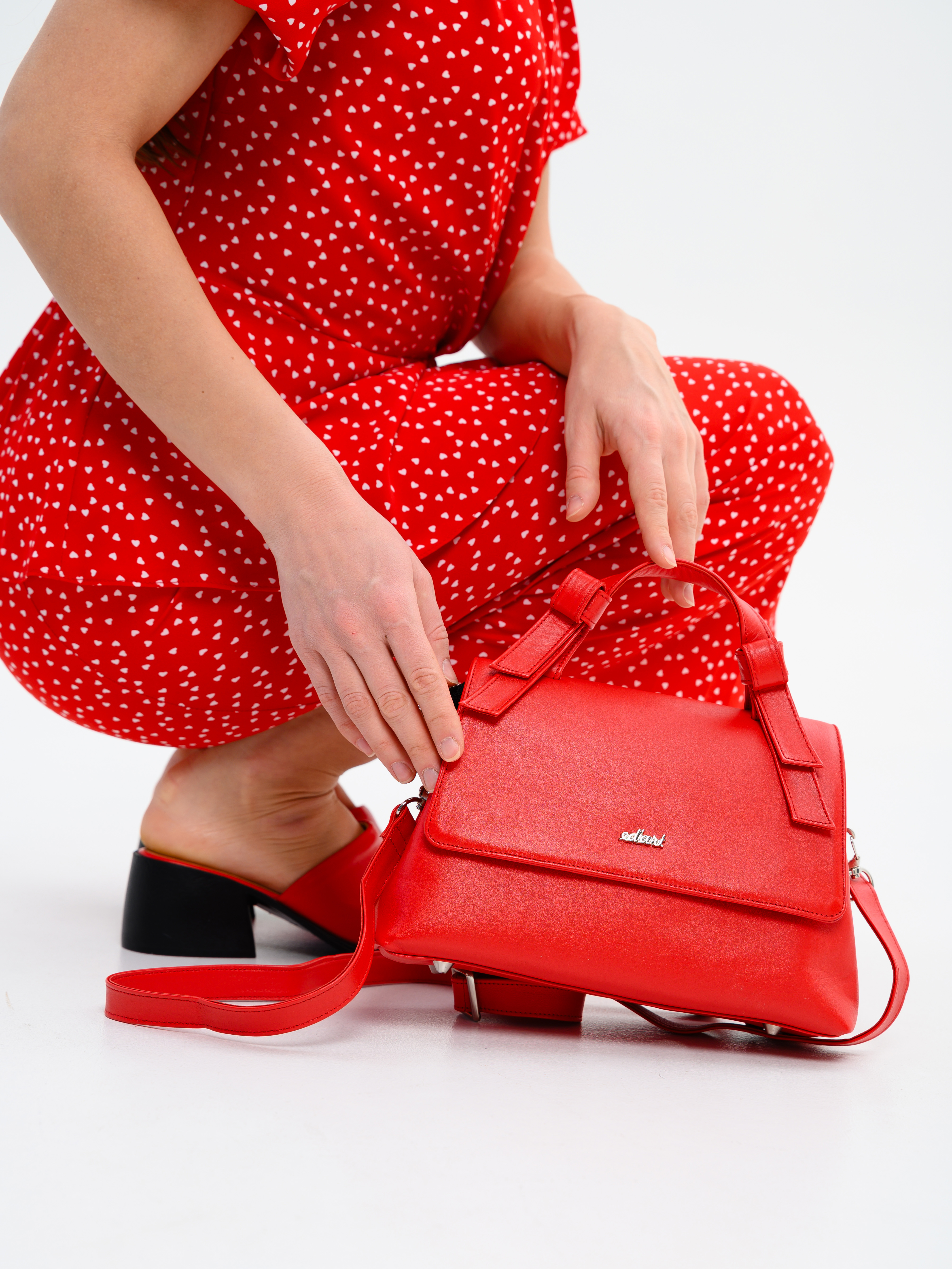 картинка Сумка-клатч ED'ART s06.Красный от интернет магазина