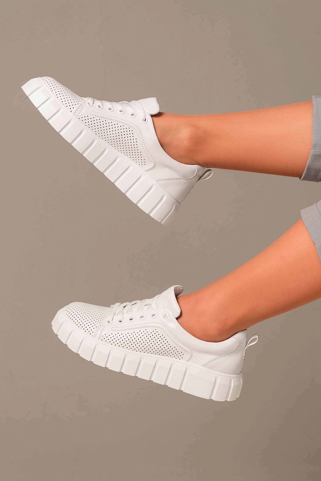 картинка Кеды ED'ART 158.p.91505'w. Белый R от интернет магазина