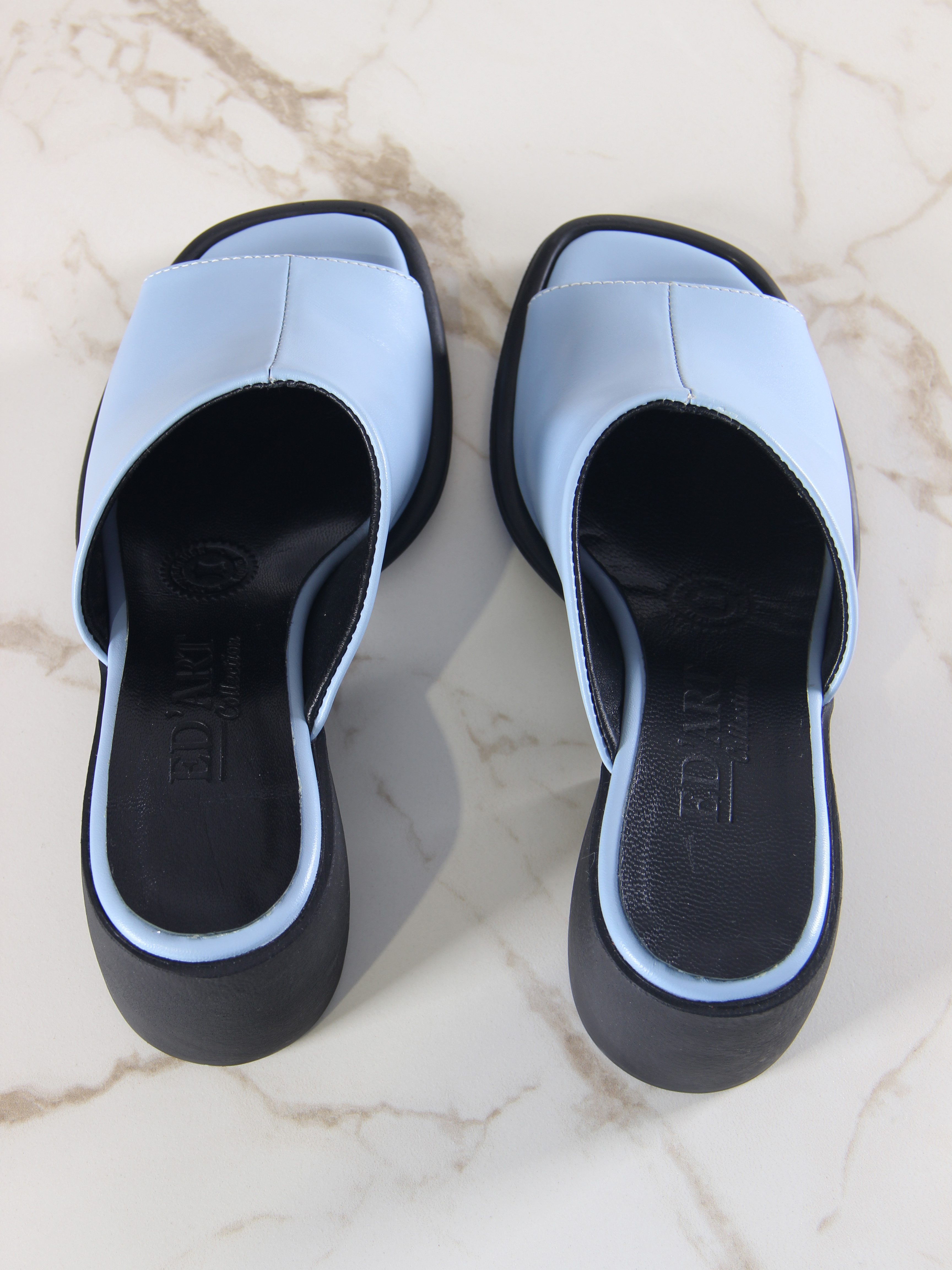 картинка Босоножки ED'ART 4012.23663'bl. Голубая виктория от интернет магазина