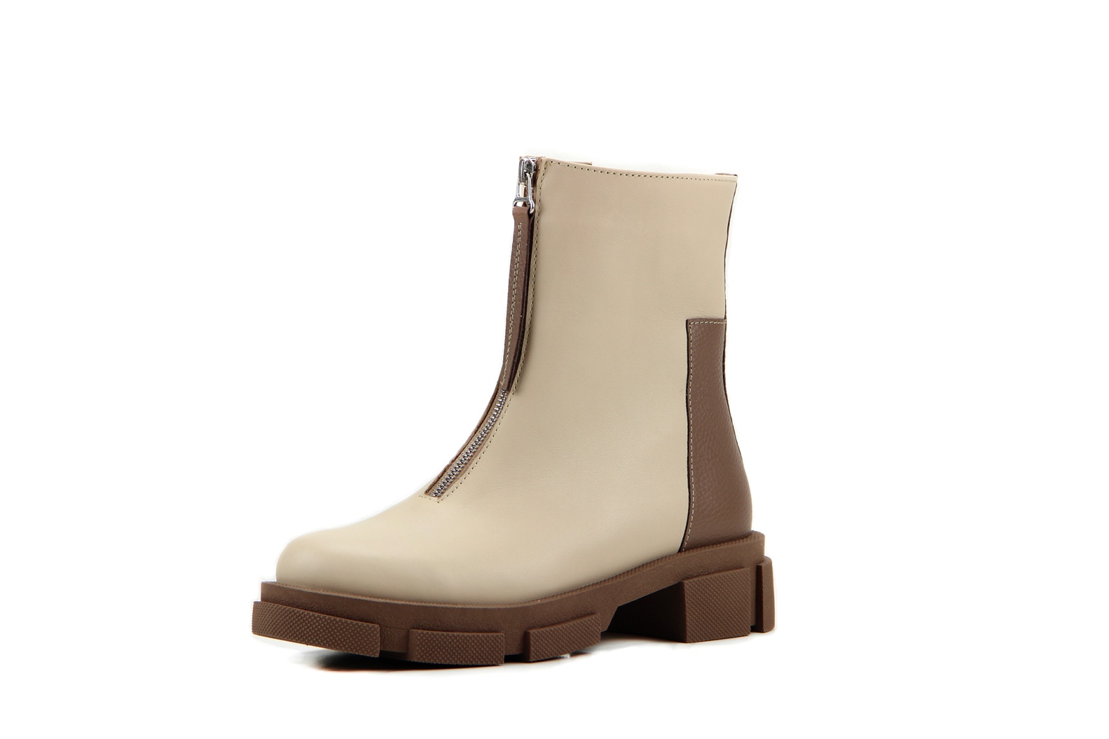 картинка Ботинки ED'ART 325.L.21074'nut.Бежевый-кокао флотер от интернет магазина