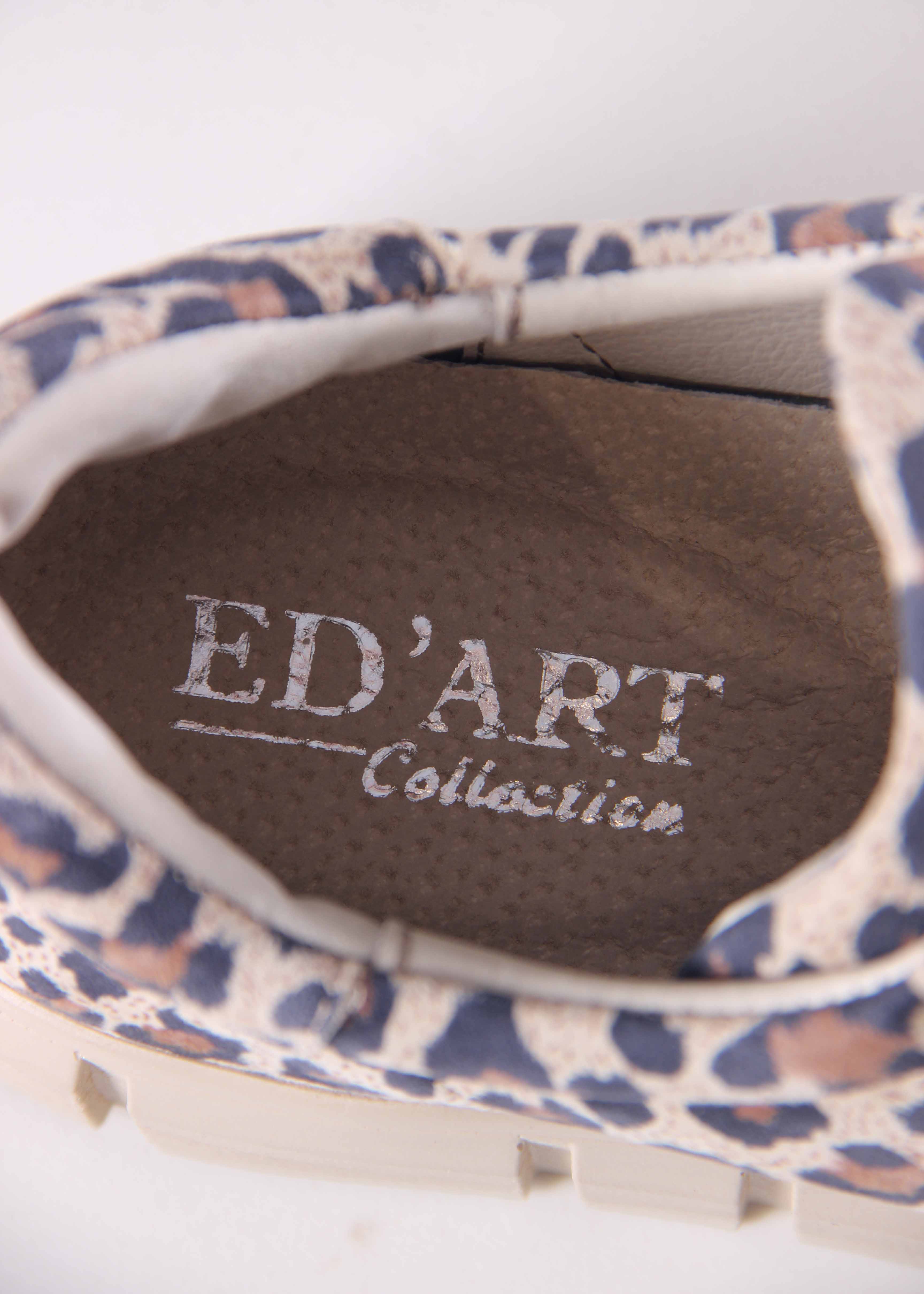 картинка Кеды ED'ART 128.91505'be. бежевый леопард от интернет магазина