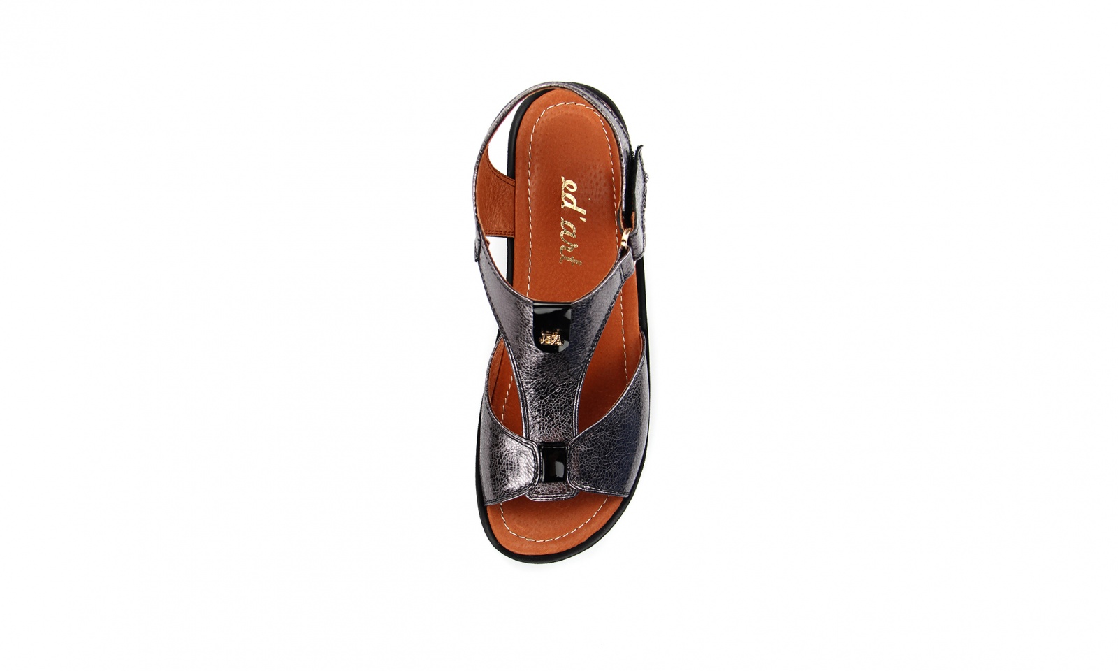 картинка Босоножки ED'ART 2001.228'bl.nikel от интернет магазина