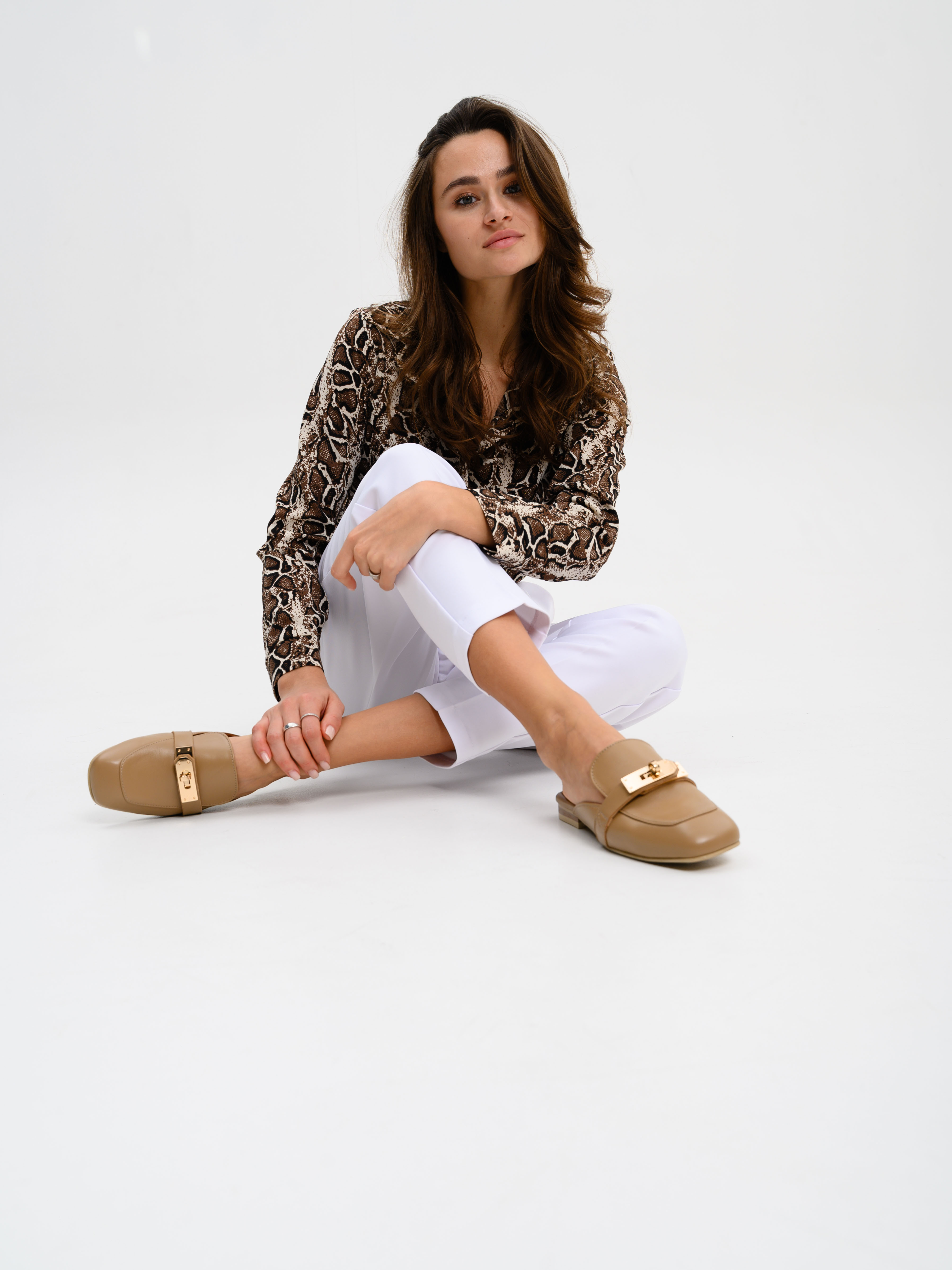 картинка Мюли ED'ART 1073.тунит205'be. Круассан майами от интернет магазина