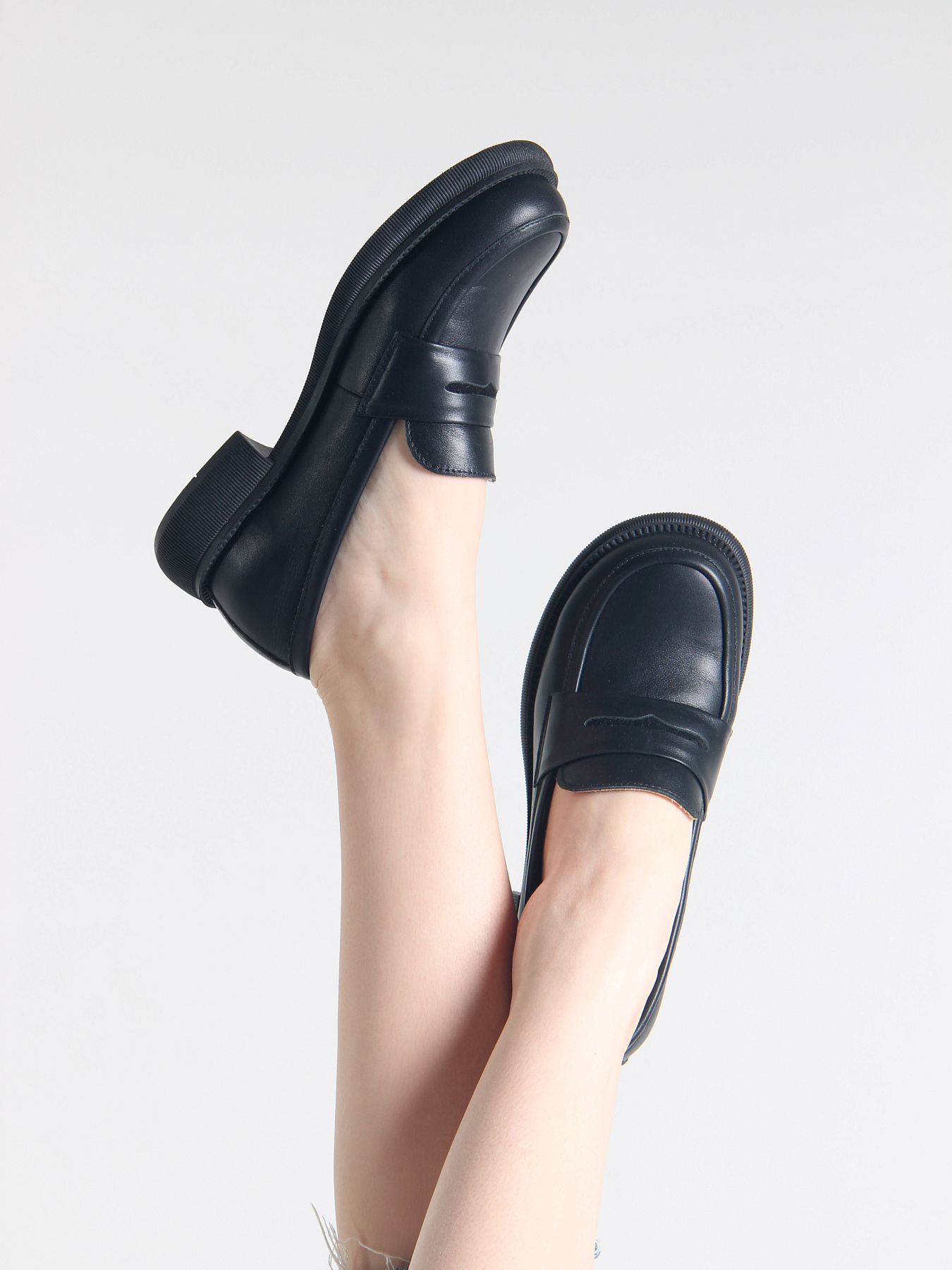 картинка Лоферы туфли ED'ART 175.патриция'bl. черный от интернет магазина