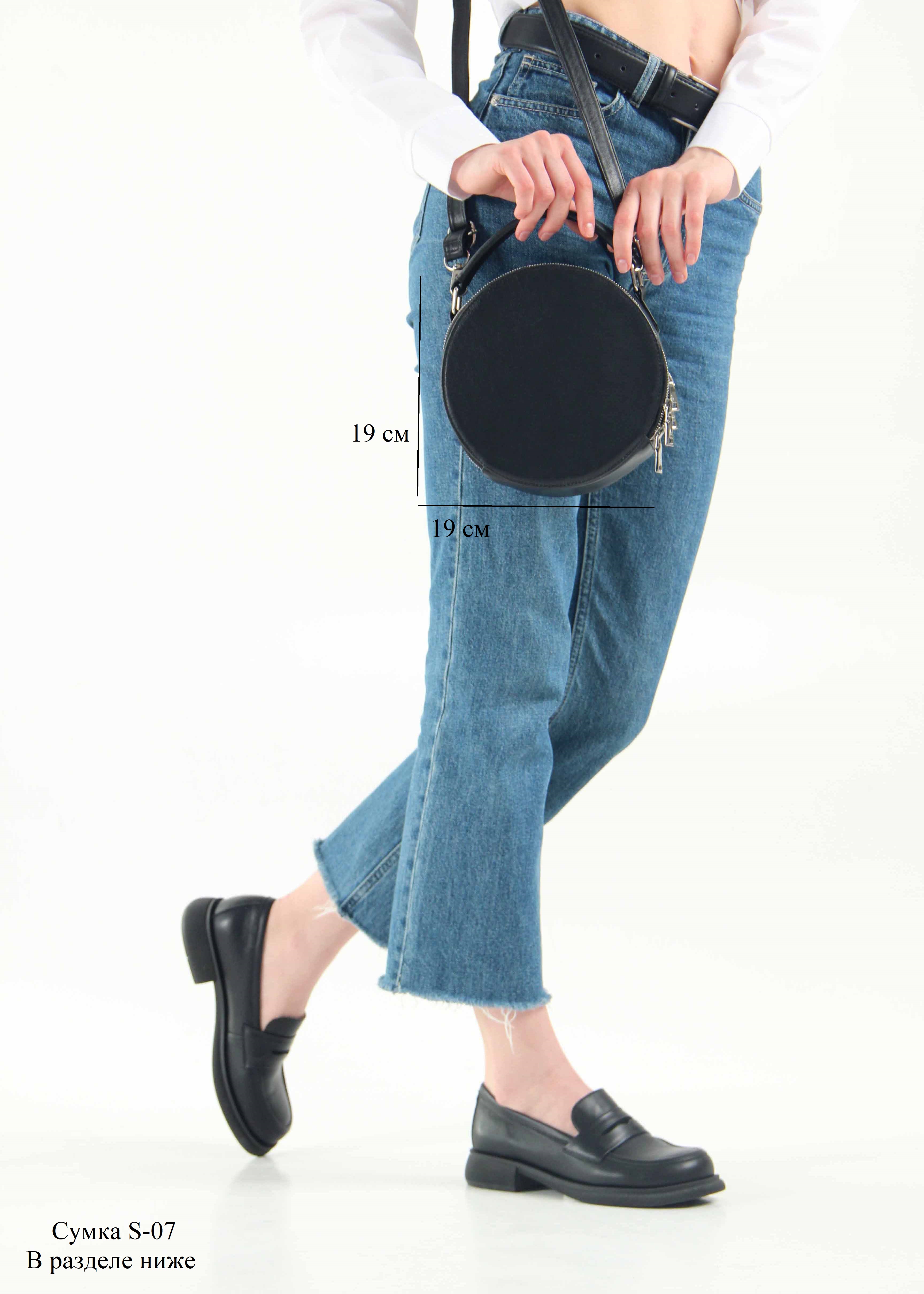 картинка Лоферы туфли ED'ART 175.патриция'bl. черный от интернет магазина