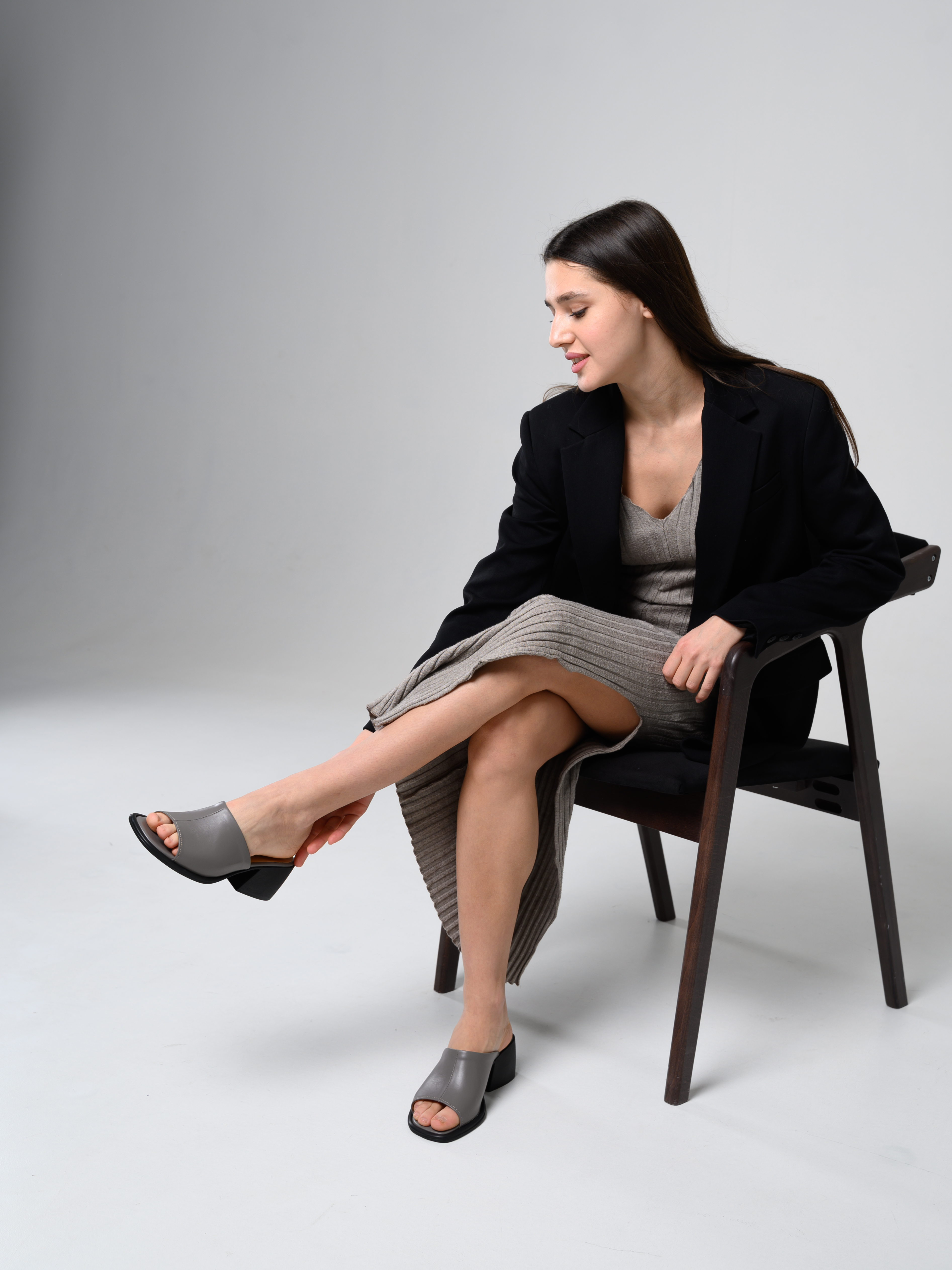 картинка Босоножки ED'ART 4012.23663'bl. Серый игуана от интернет магазина