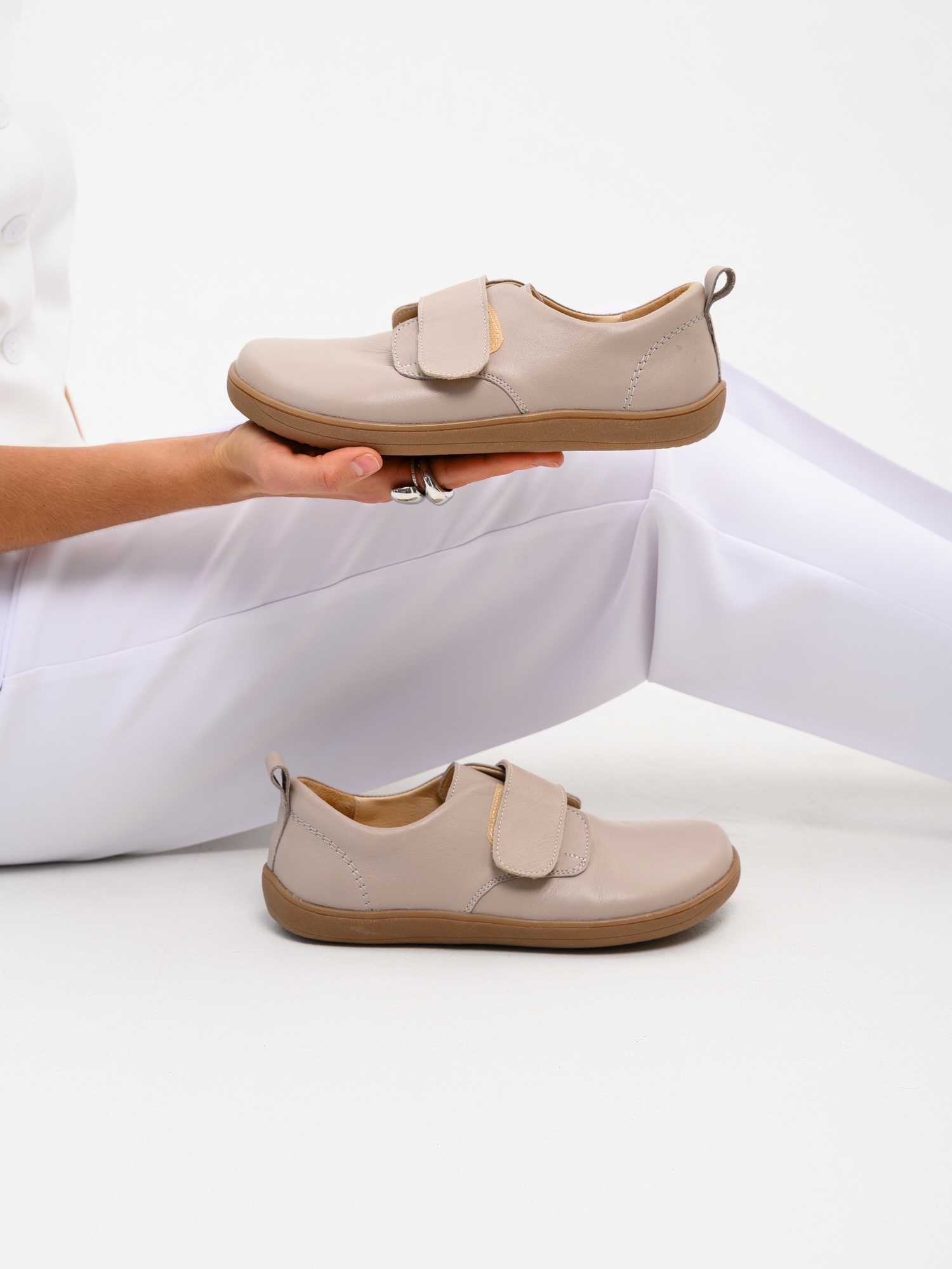 картинка Босоногие туфли ED'ART 183.nata'br.Визон стар от интернет магазина