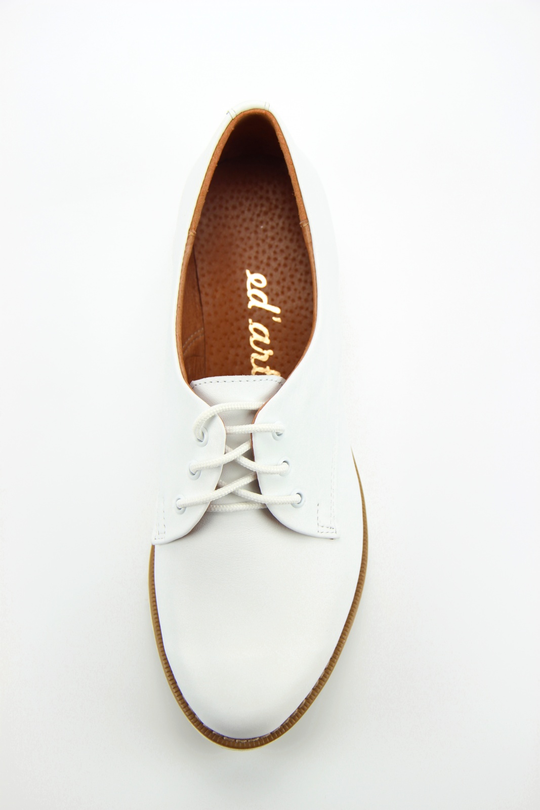 картинка Туфли полуботинки ED'ART 102.man'w.white от интернет магазина