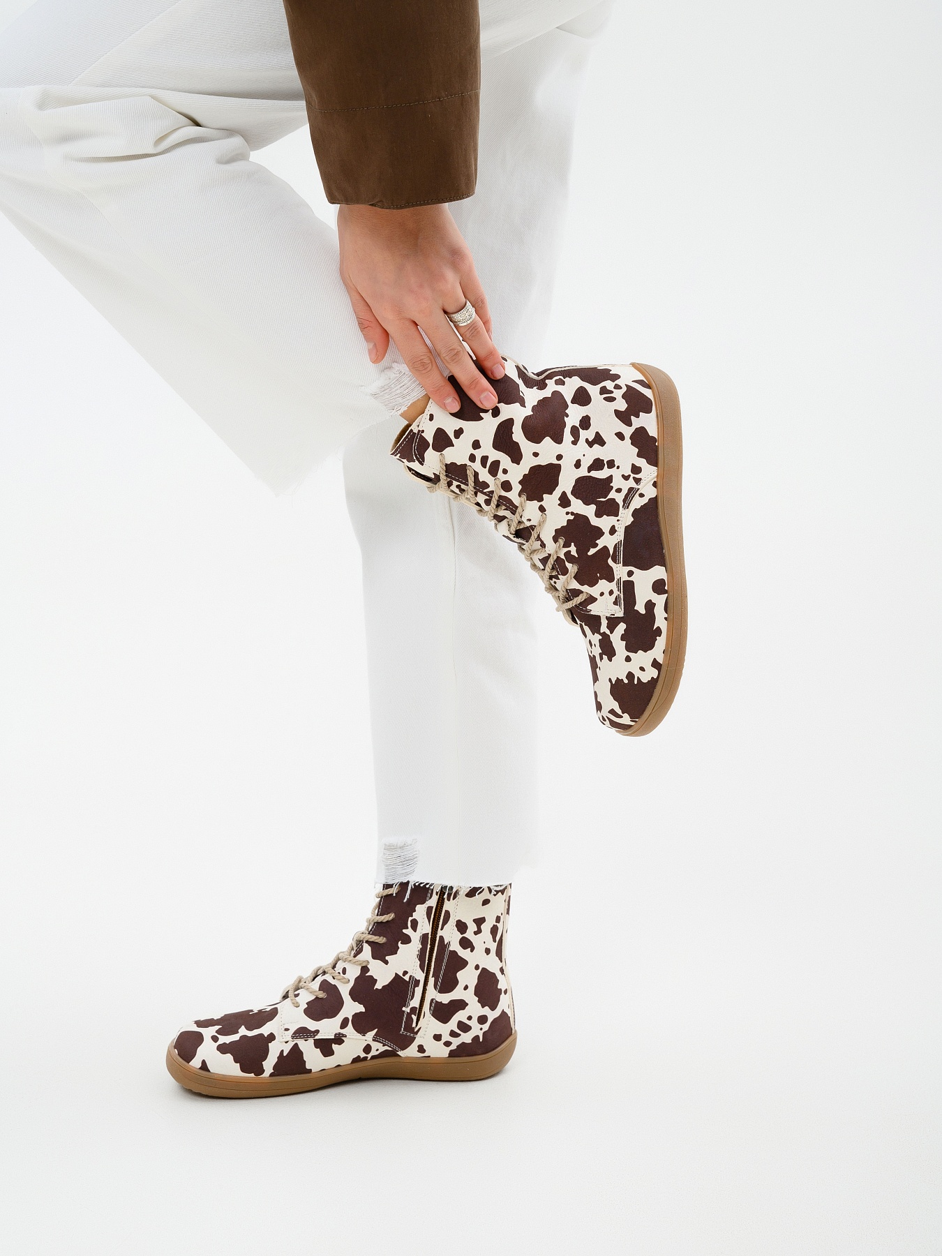 картинка Босоногие ботинки  ED'ART 351.NATA'br.Шоколадные облака от интернет магазина