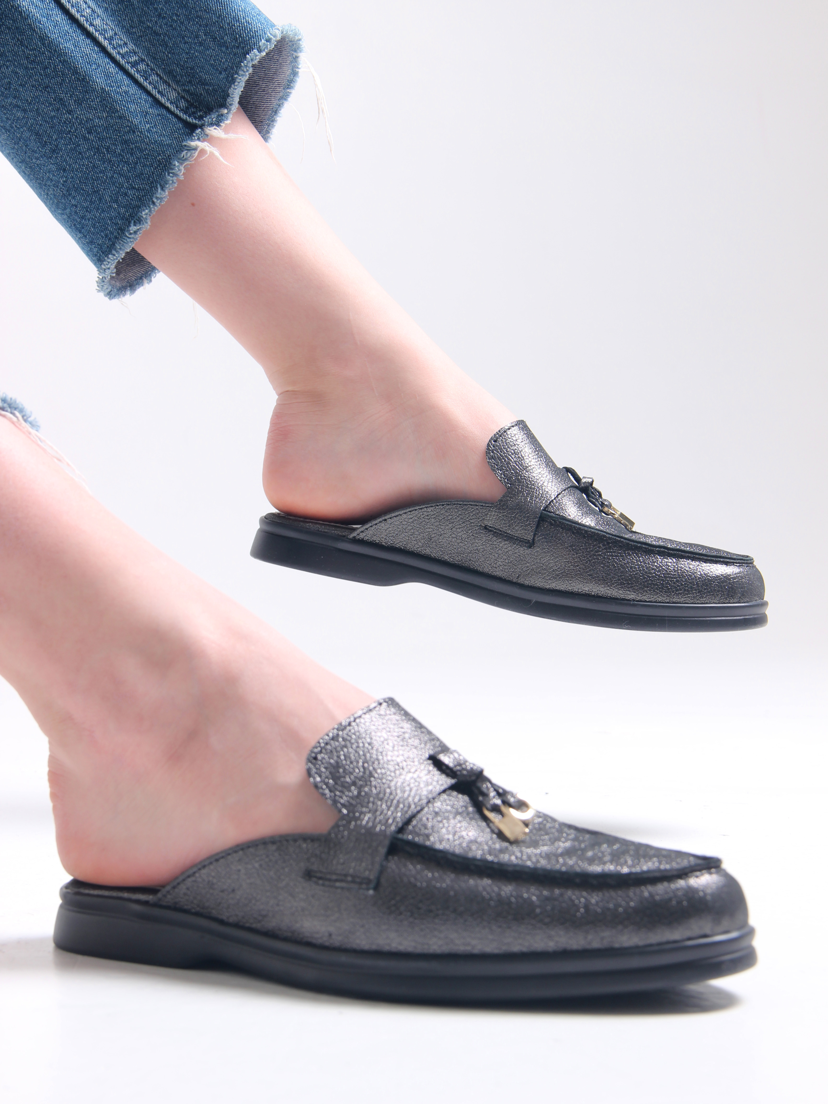 картинка Мюли ED'ART 1070.2614'bl. черный астана от интернет магазина