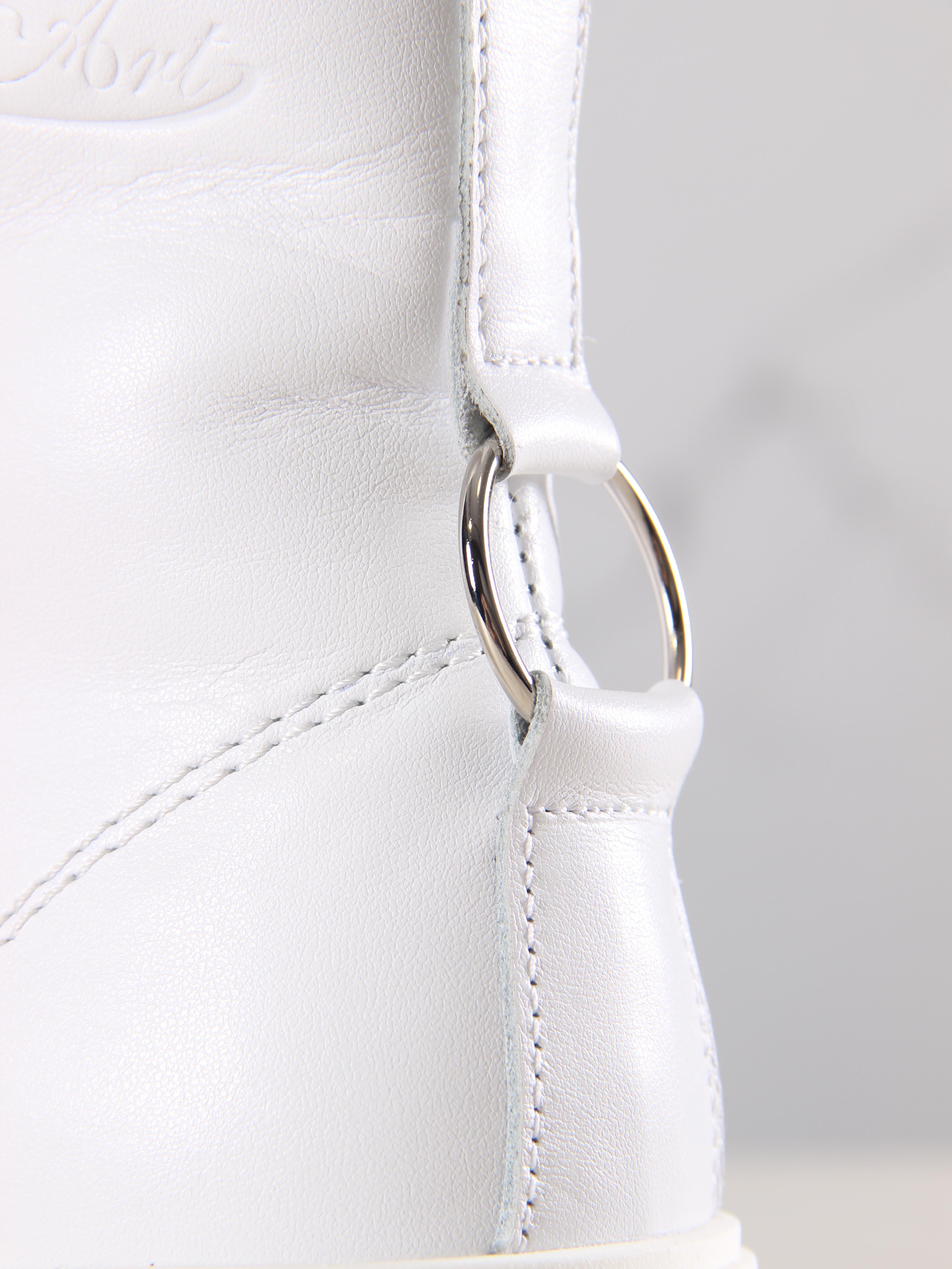 картинка Ботинки ED'ART 329.зиплайн'w. белый от интернет магазина