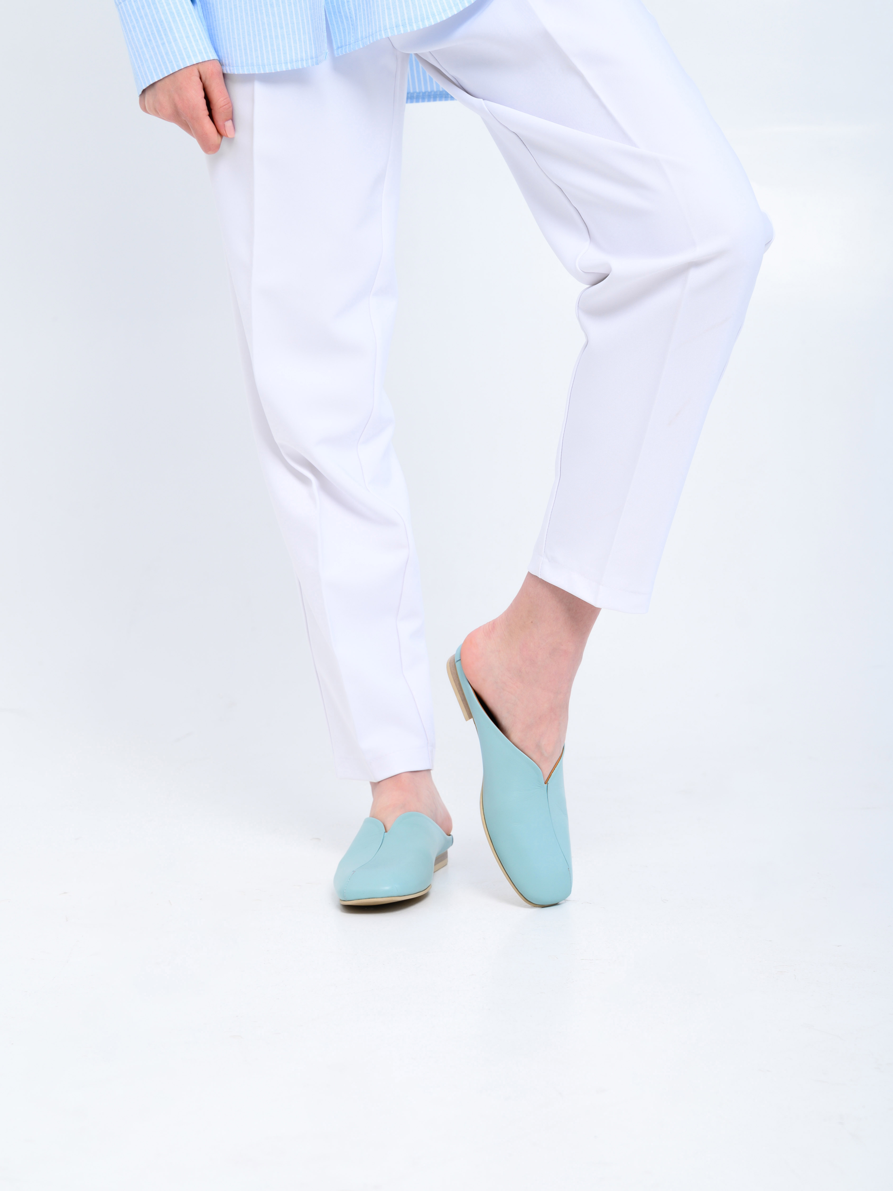 картинка Мюли ED'ART 1007.тунит205'be. Мята стар от интернет магазина