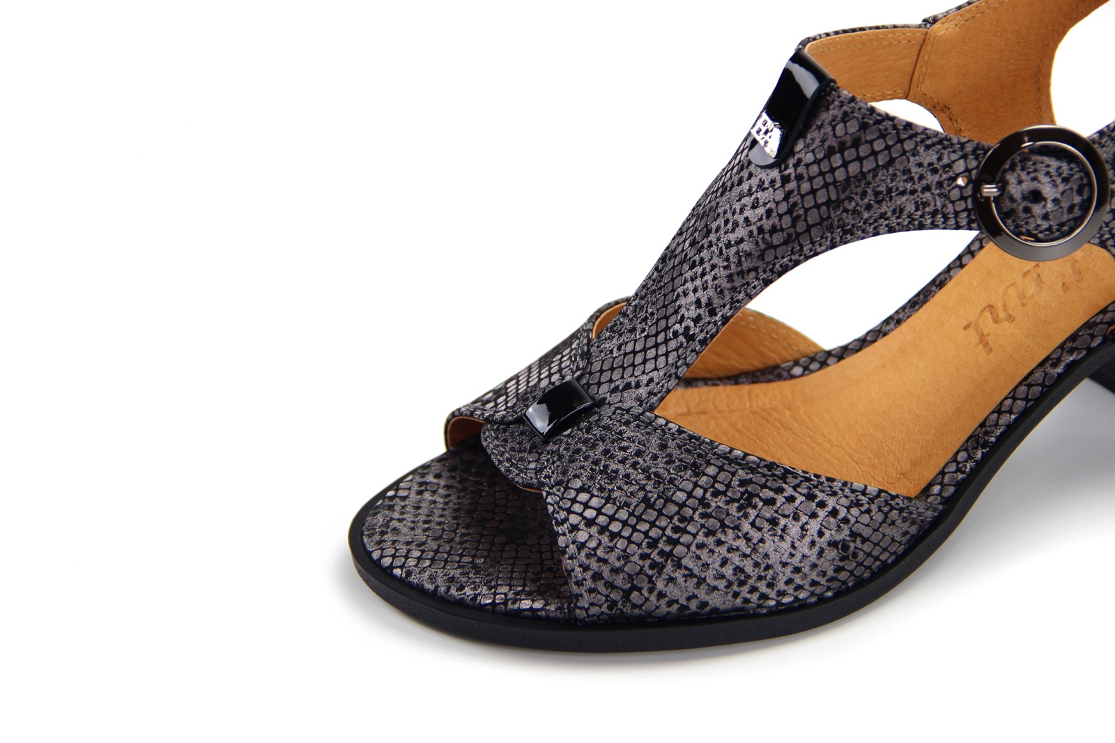 картинка Босоножки ED'ART 6001.624'bl.black.mamba от интернет магазина