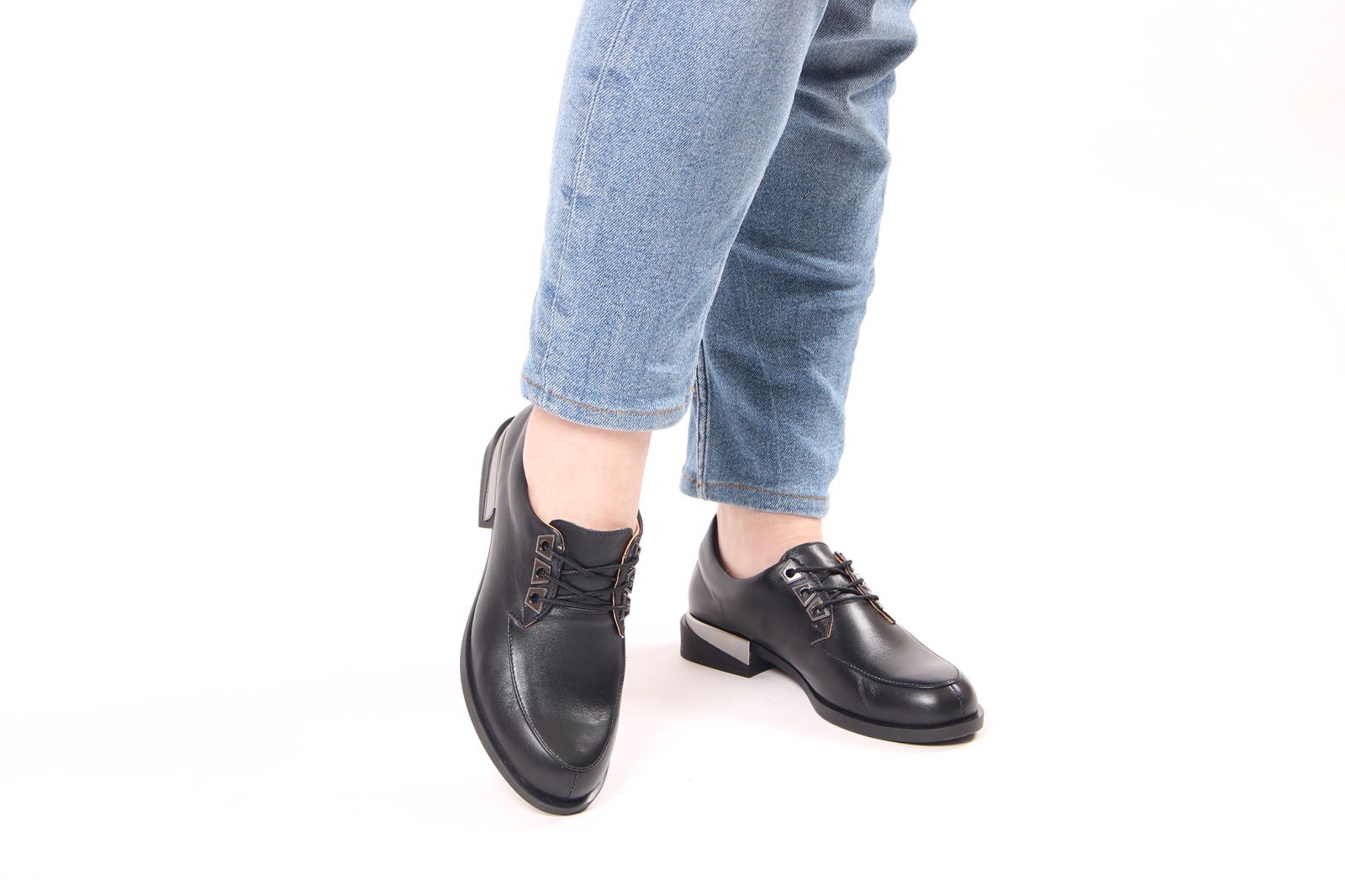 картинка Туфли полуботинки ED'ART 203.Arizona4'bl.black от интернет магазина