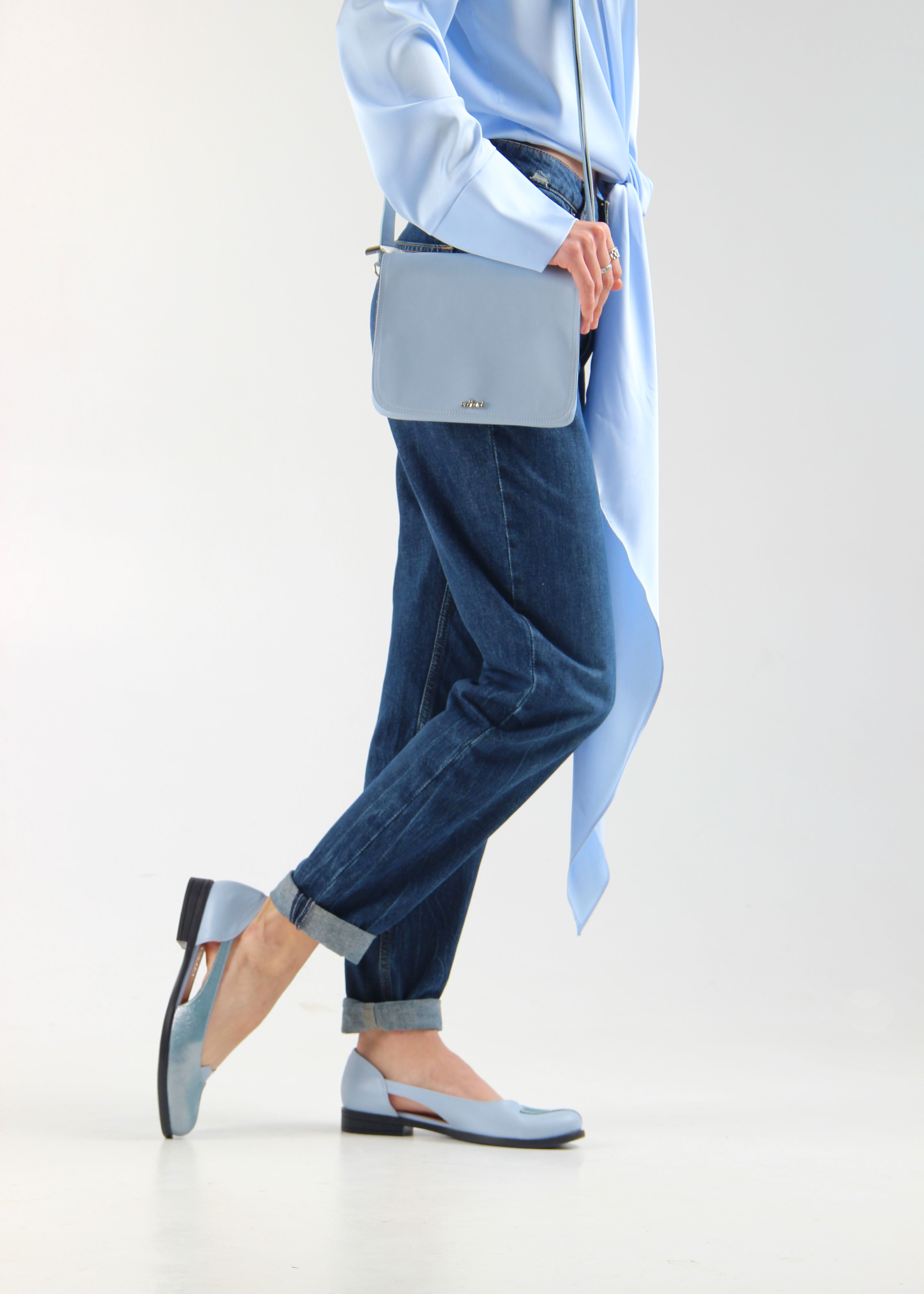 картинка Сумка-клатч ED'ART s04.голубой ангел от интернет магазина