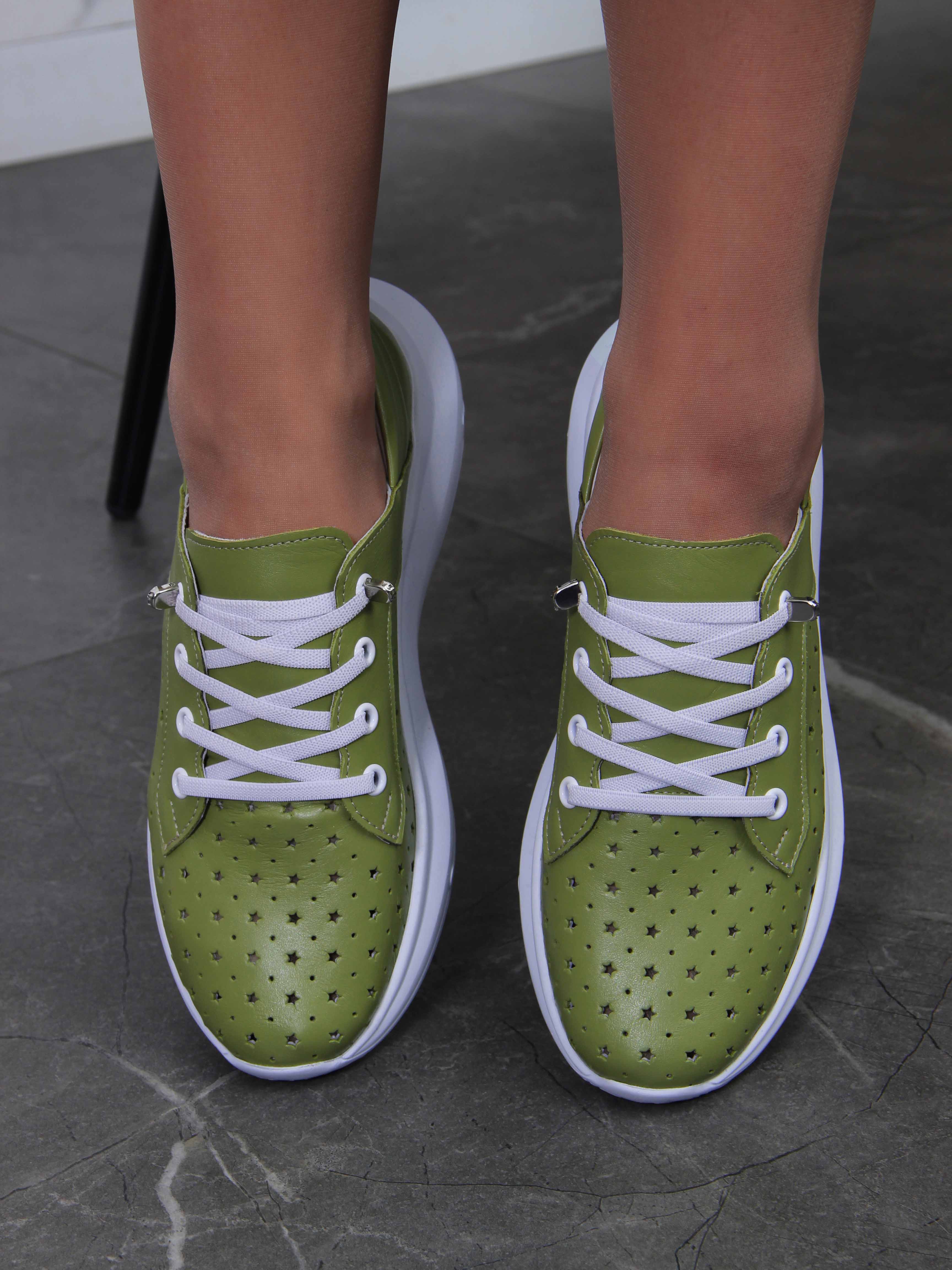 картинка Кроссовки ED'ART 168.236143w. Авокадо R от интернет магазина