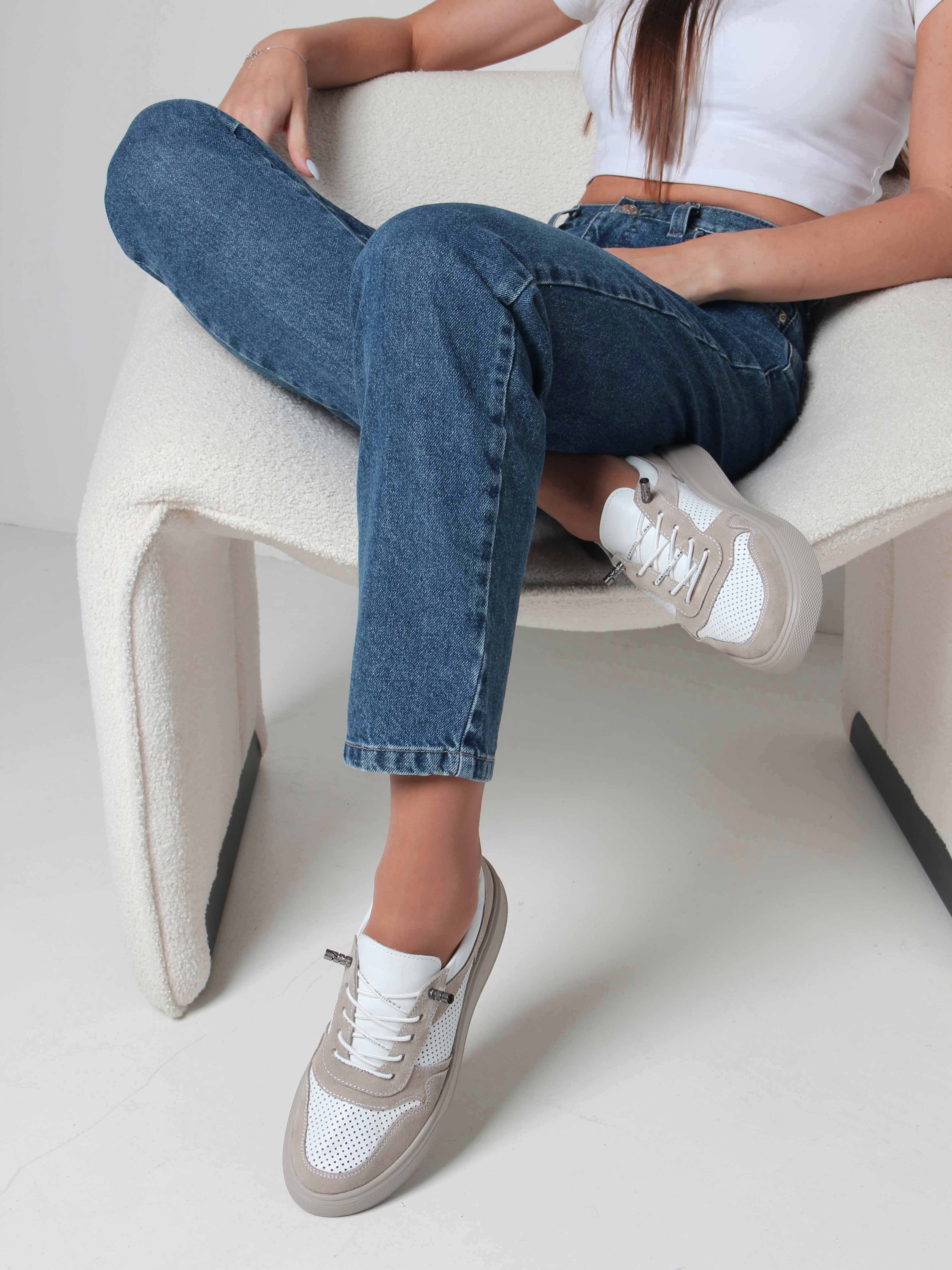 картинка Кеды ED'ART 149.LusiR2'la. Белый бежевый от интернет магазина